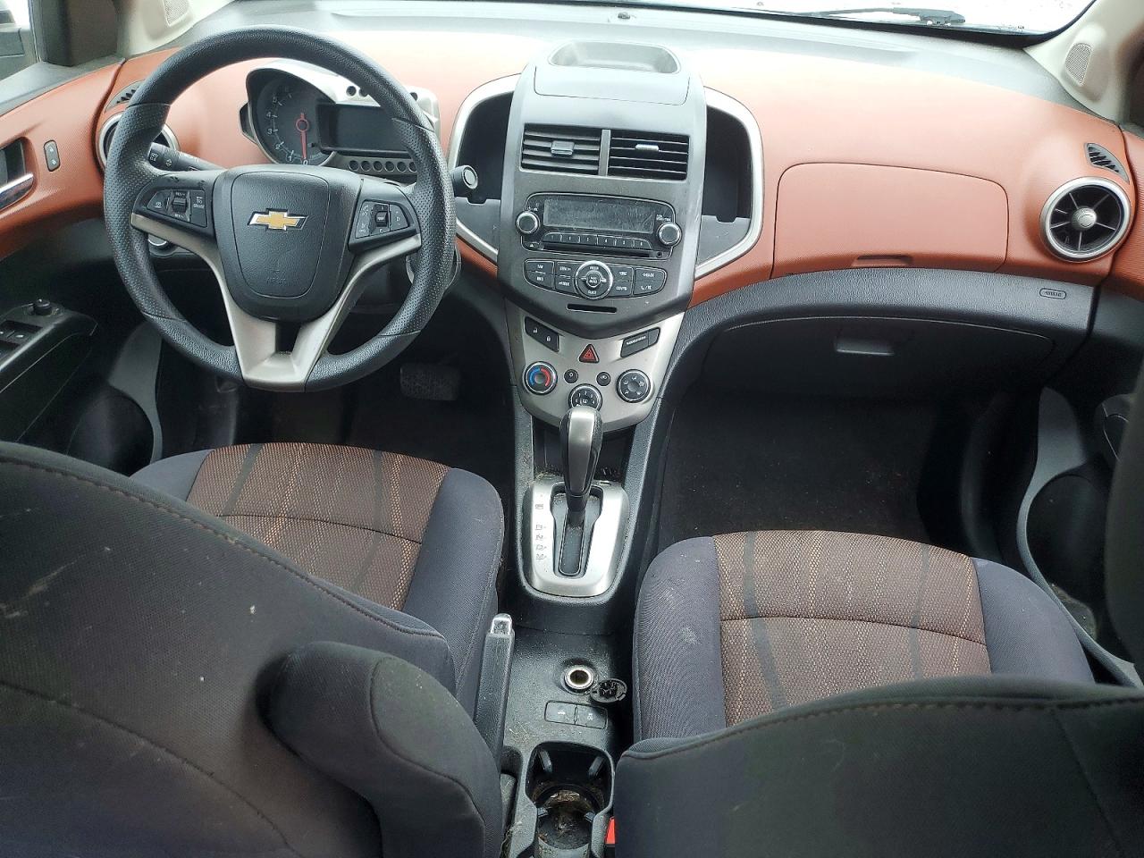 2014 Chevrolet Sonic Lt Silver vin: 1G1JC5SH8E4101971