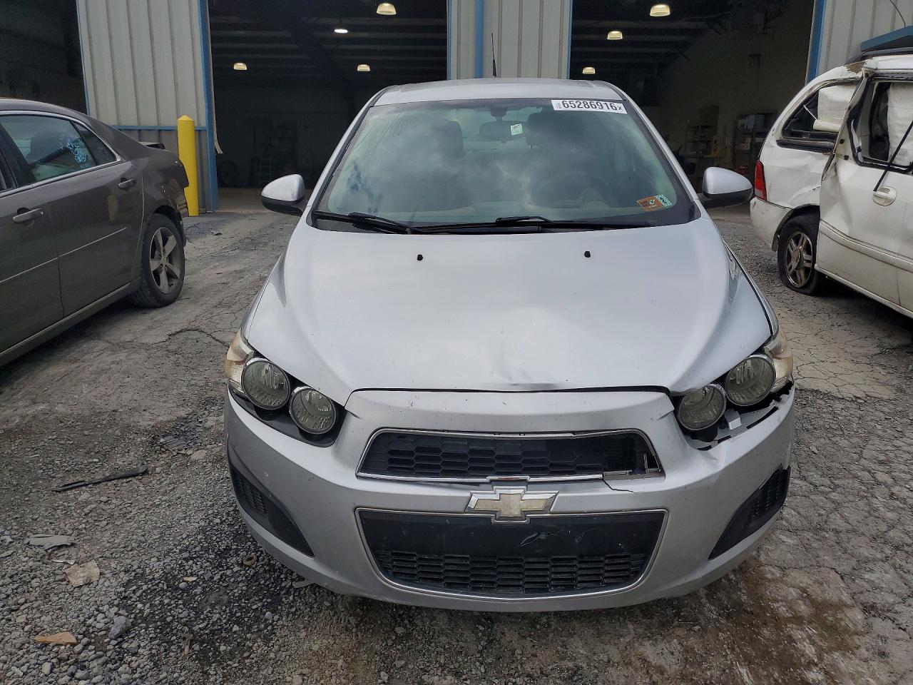 2014 Chevrolet Sonic Lt Silver vin: 1G1JC5SH8E4101971