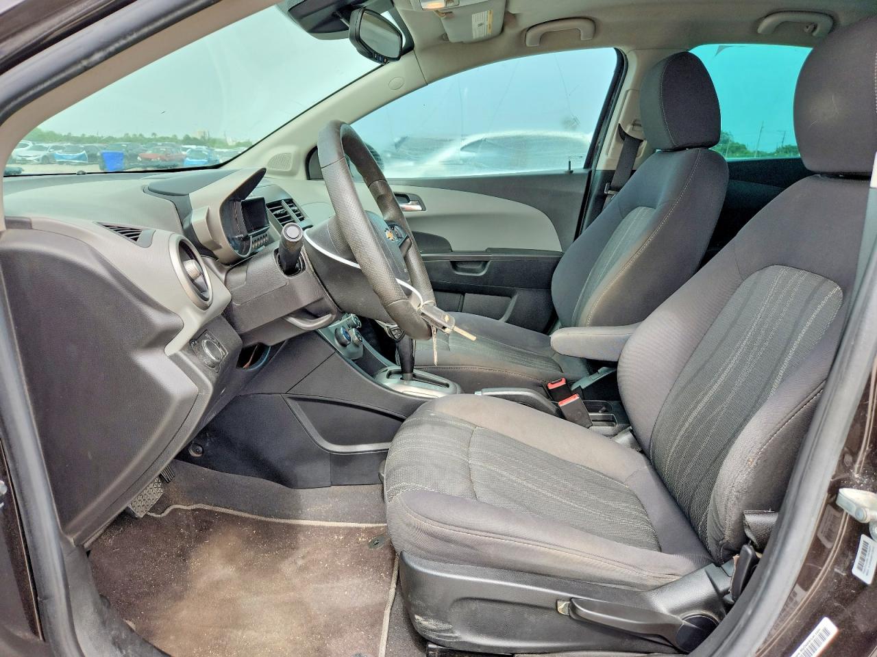 2014 Chevrolet Sonic Lt Черный vin: 1G1JC5SH8E4205246