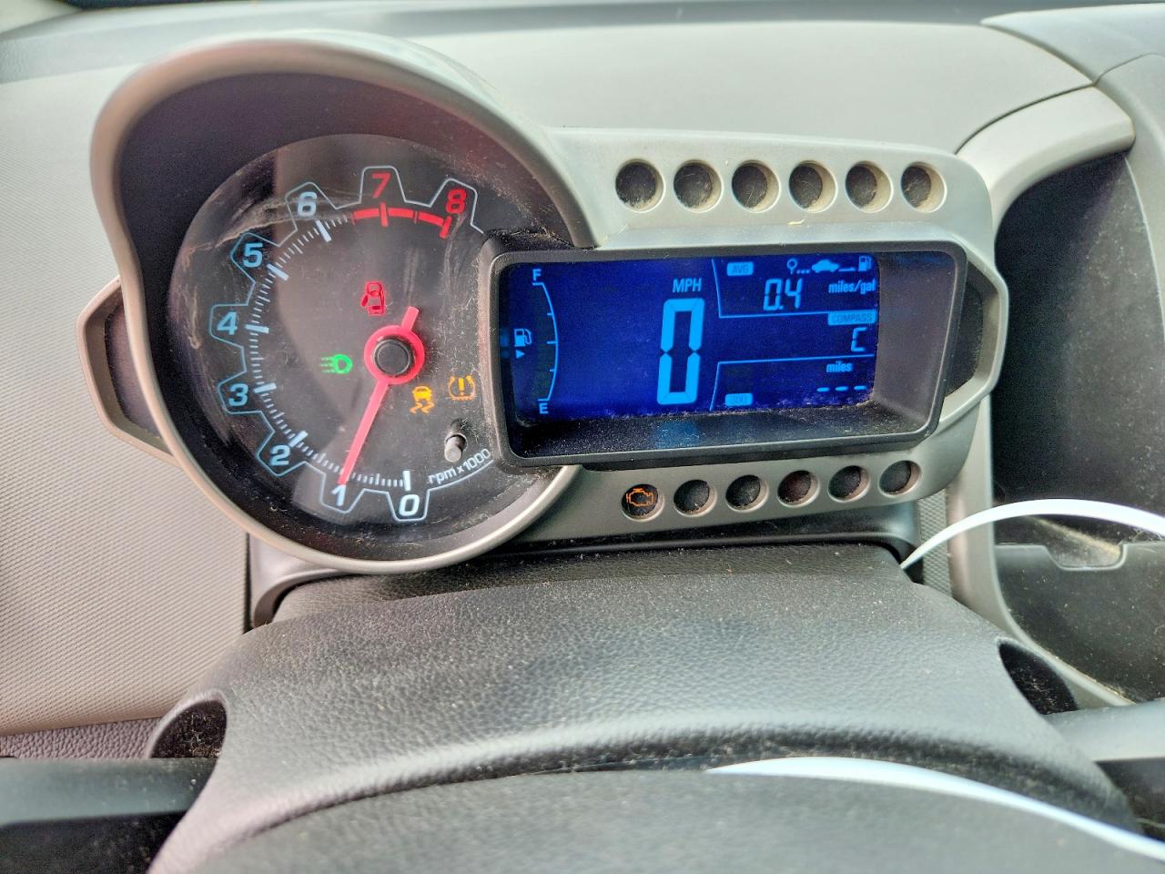 2014 Chevrolet Sonic Lt Черный vin: 1G1JC5SH8E4205246