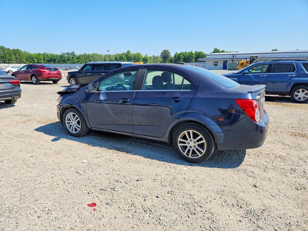 2015 Chevrolet Sonic Lt Blue vin: 1G1JC5SH8F4155417