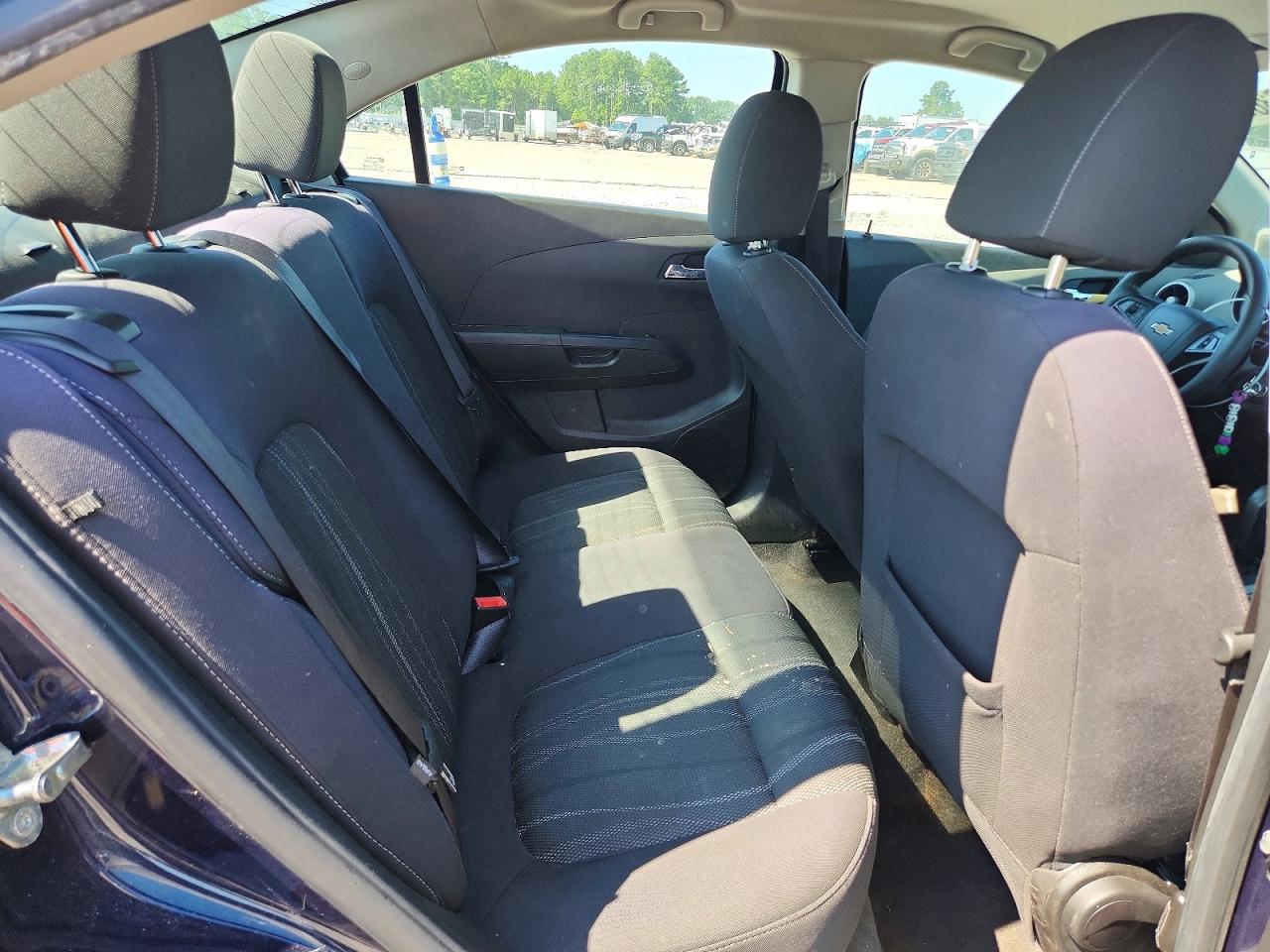 2015 Chevrolet Sonic Lt Blue vin: 1G1JC5SH8F4155417