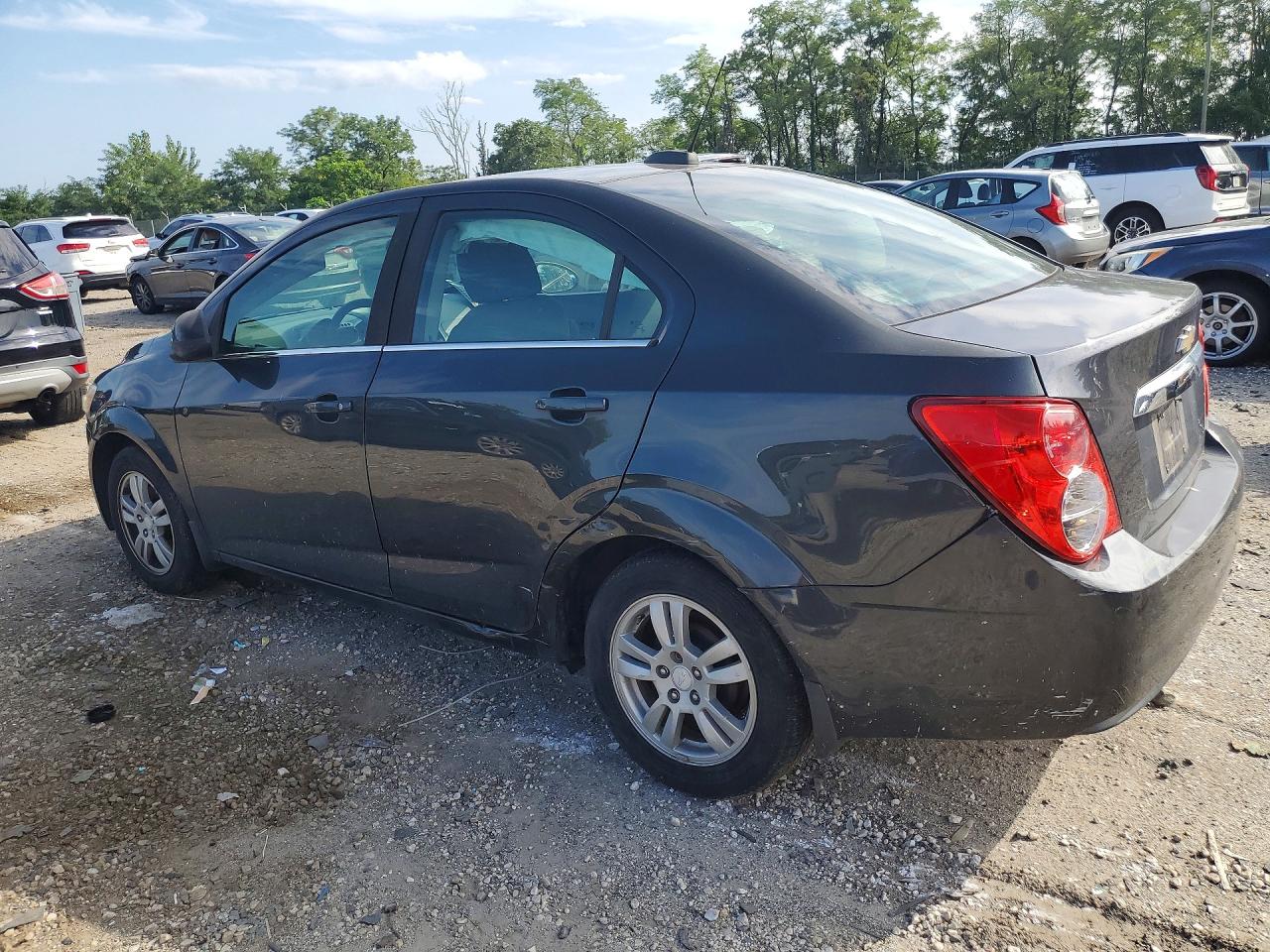 2015 Chevrolet Sonic Lt Серый vin: 1G1JC5SH8F4175568