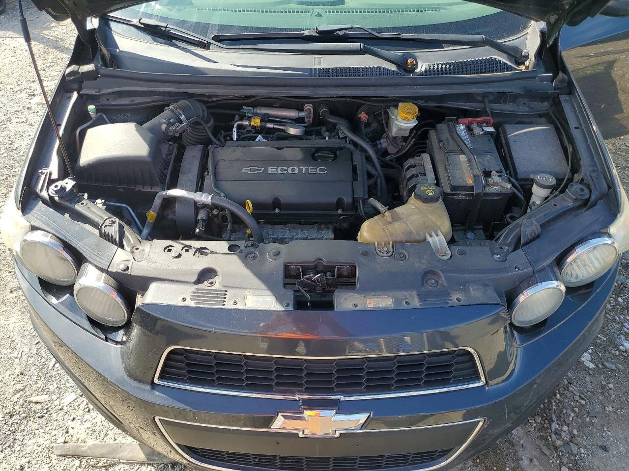 2015 Chevrolet Sonic Lt Серый vin: 1G1JC5SH8F4175568