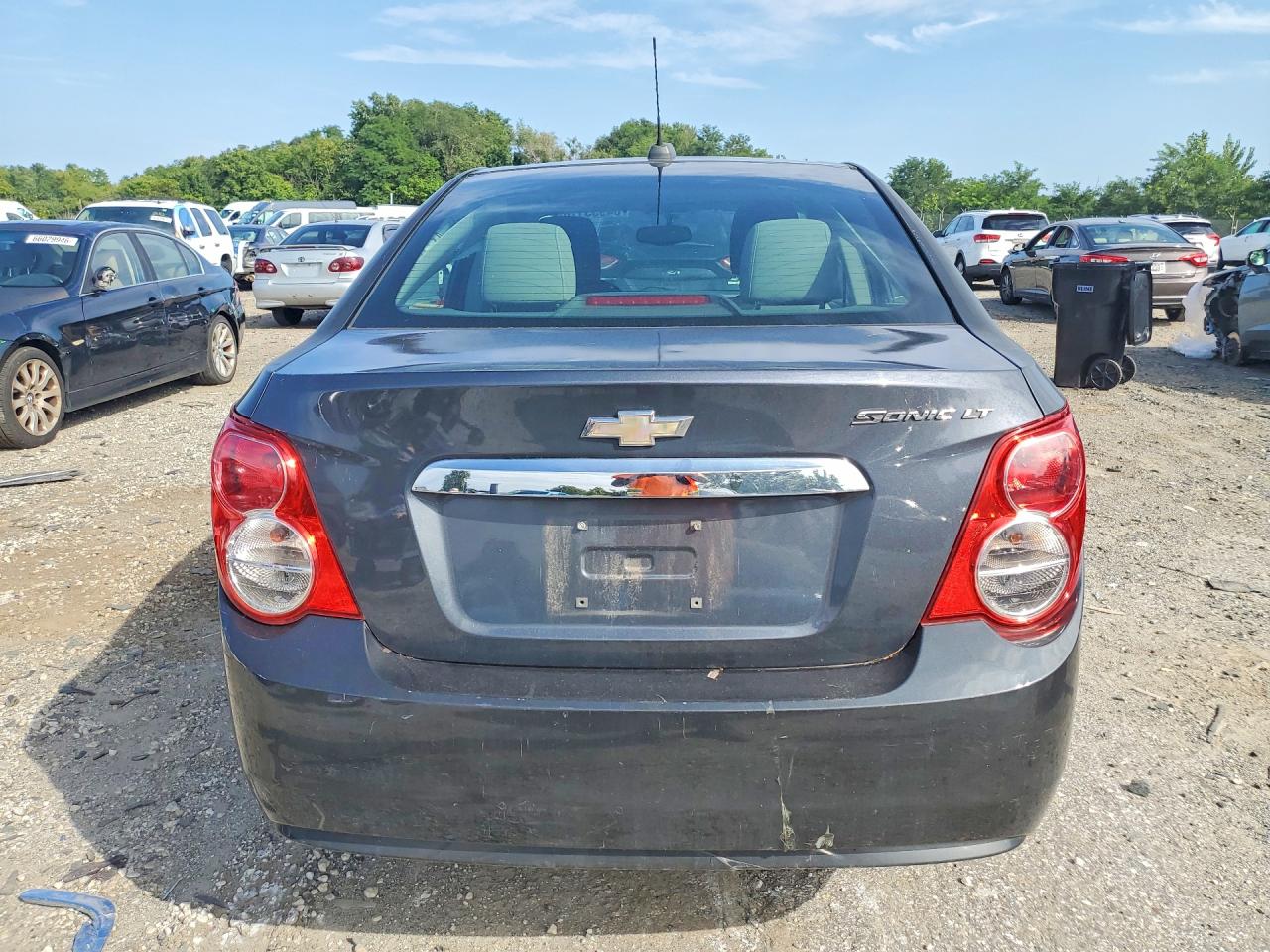 2015 Chevrolet Sonic Lt Серый vin: 1G1JC5SH8F4175568