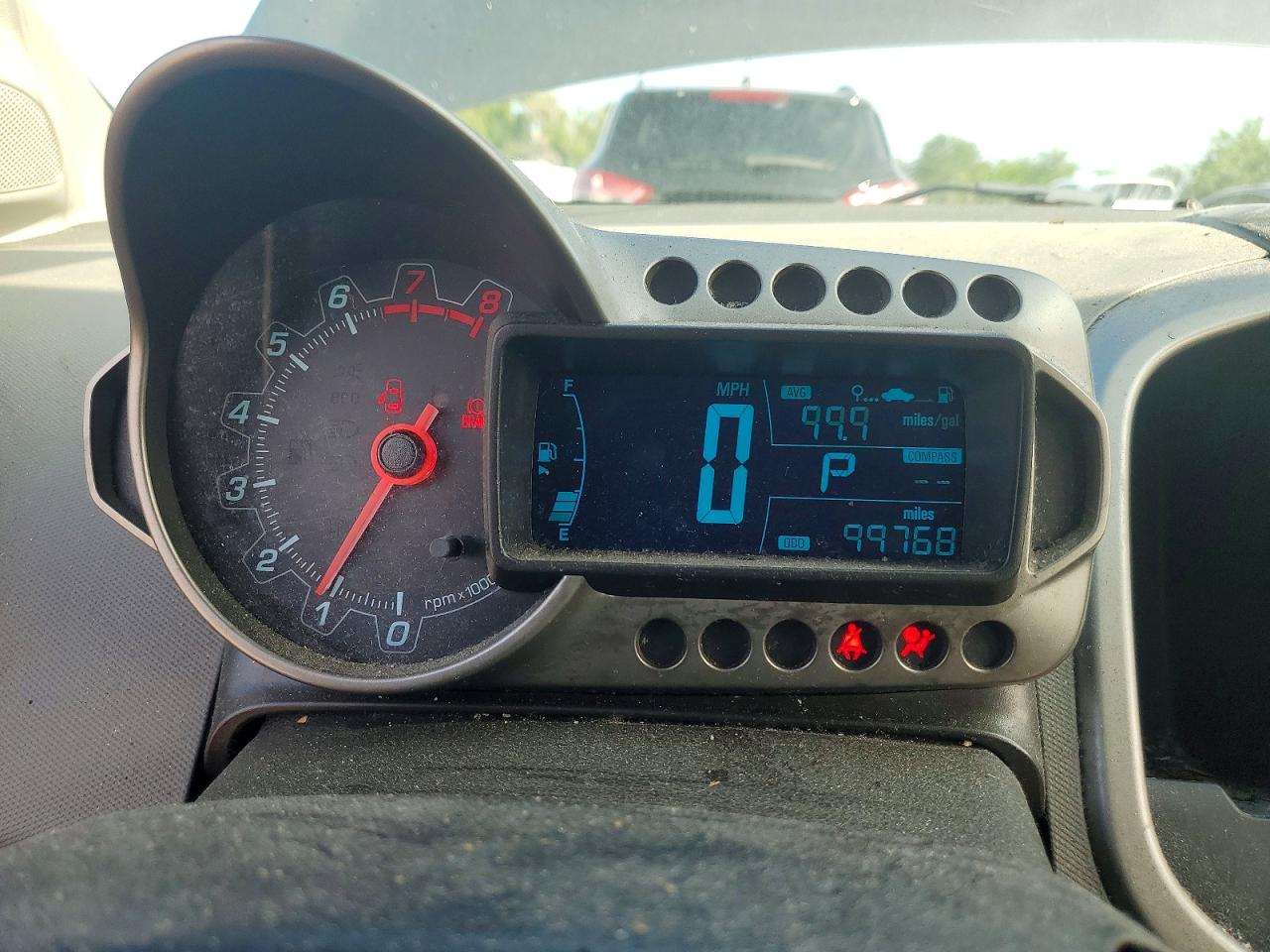 2015 Chevrolet Sonic Lt Серый vin: 1G1JC5SH8F4175568
