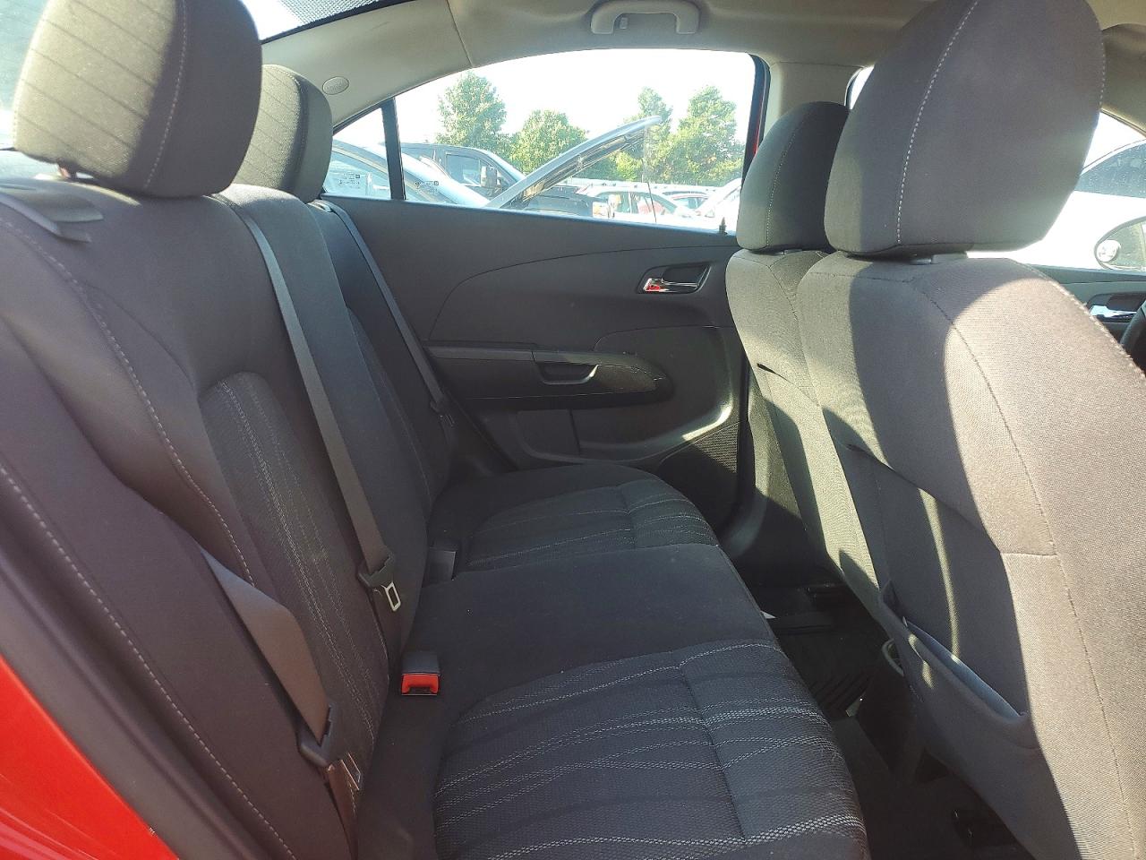 2015 Chevrolet Sonic Lt Red vin: 1G1JC5SH8F4185517