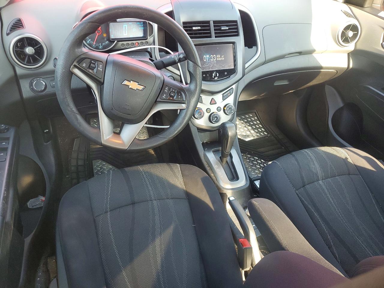 2015 Chevrolet Sonic Lt Red vin: 1G1JC5SH8F4185517