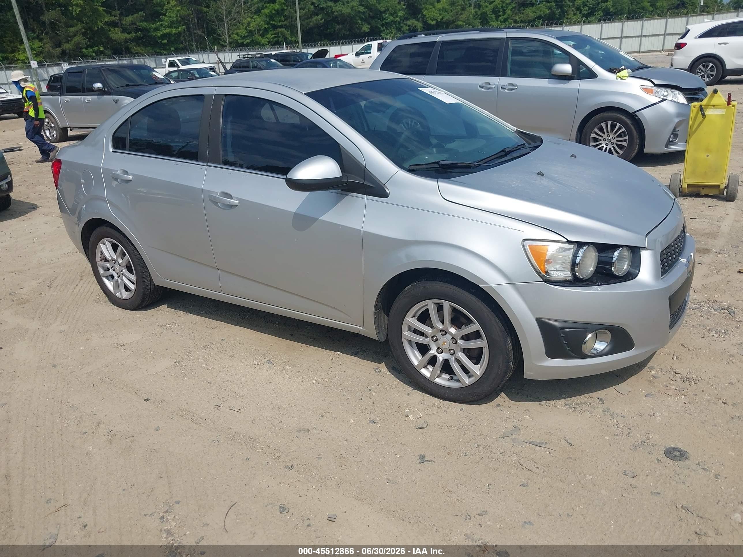 2012 Chevrolet Sonic 2lt Gray vin: 1G1JC5SH9C4112622