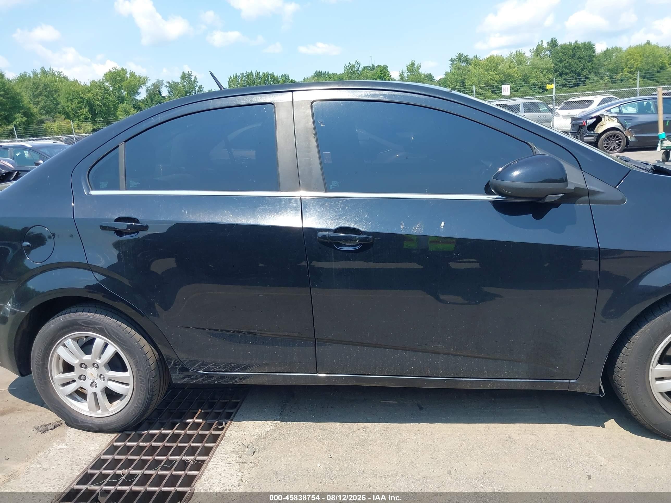 2012 Chevrolet Sonic 2lt Black vin: 1G1JC5SH9C4134460
