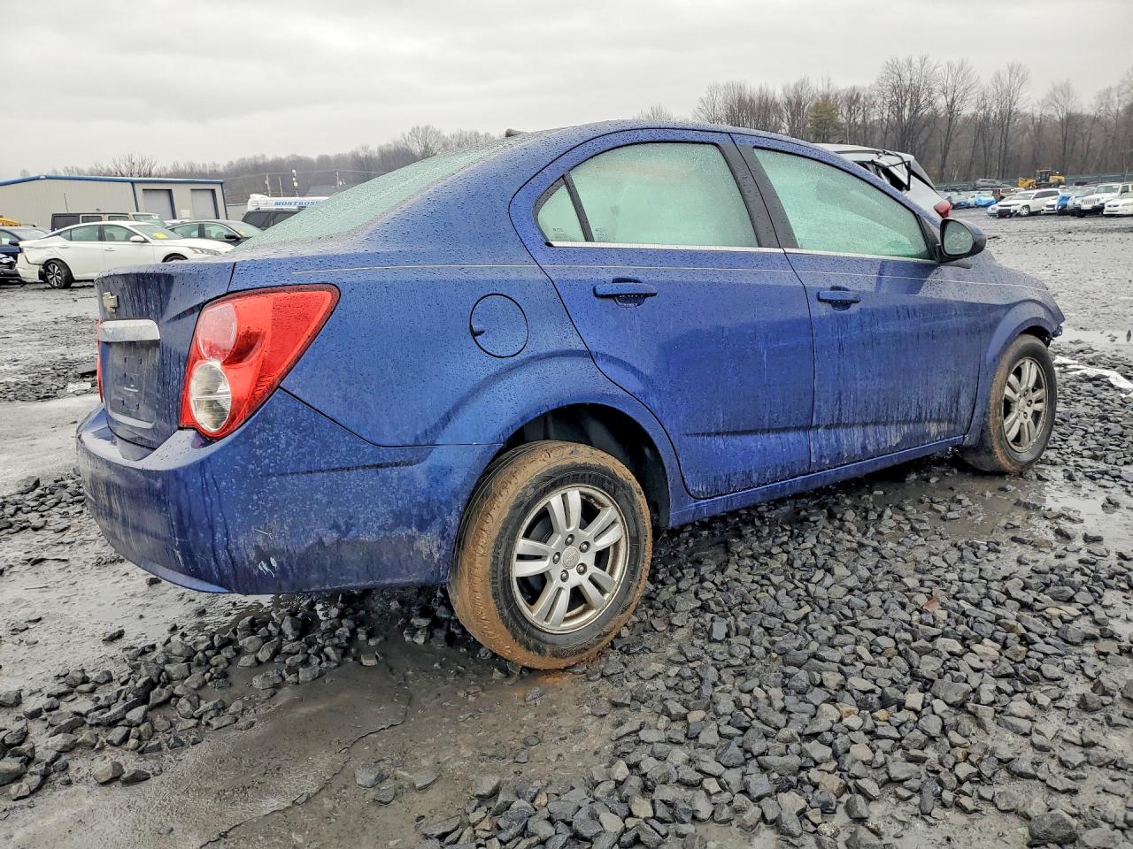 2012 Chevrolet Sonic Lt Blue vin: 1G1JC5SH9C4190351