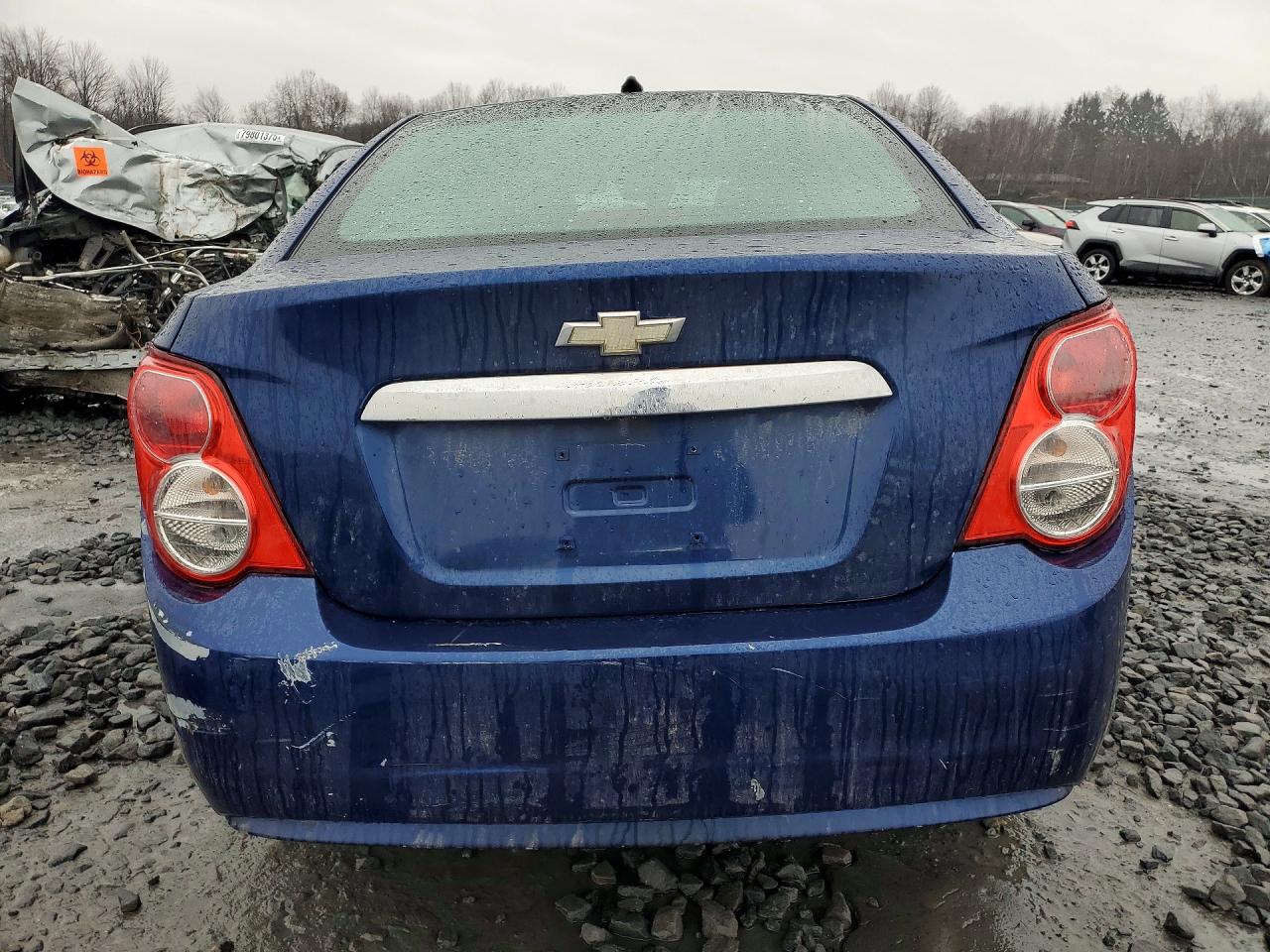 2012 Chevrolet Sonic Lt Blue vin: 1G1JC5SH9C4190351