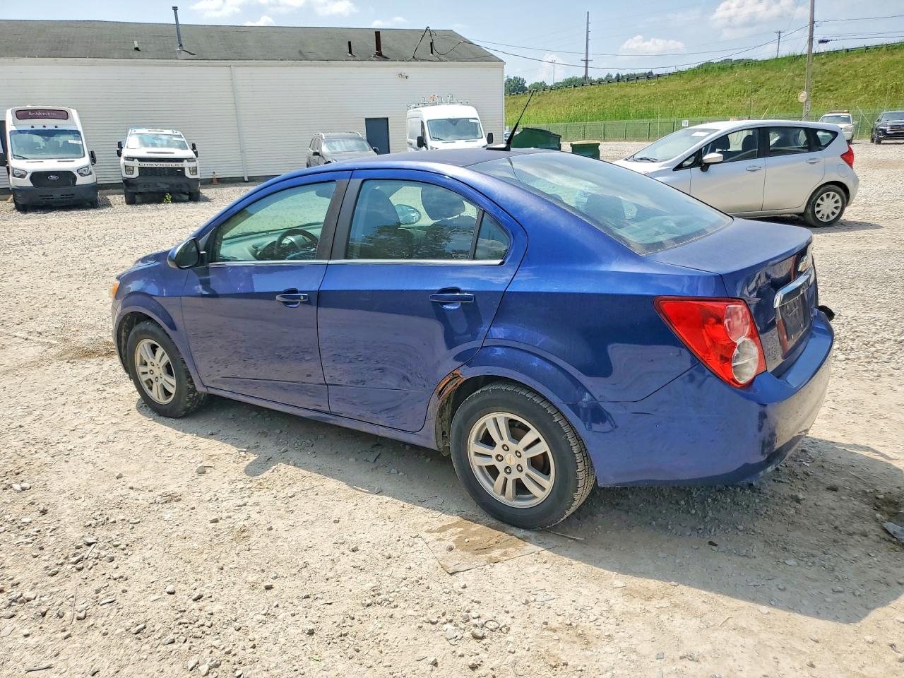 2012 Chevrolet Sonic Lt Blue vin: 1G1JC5SH9C4205673