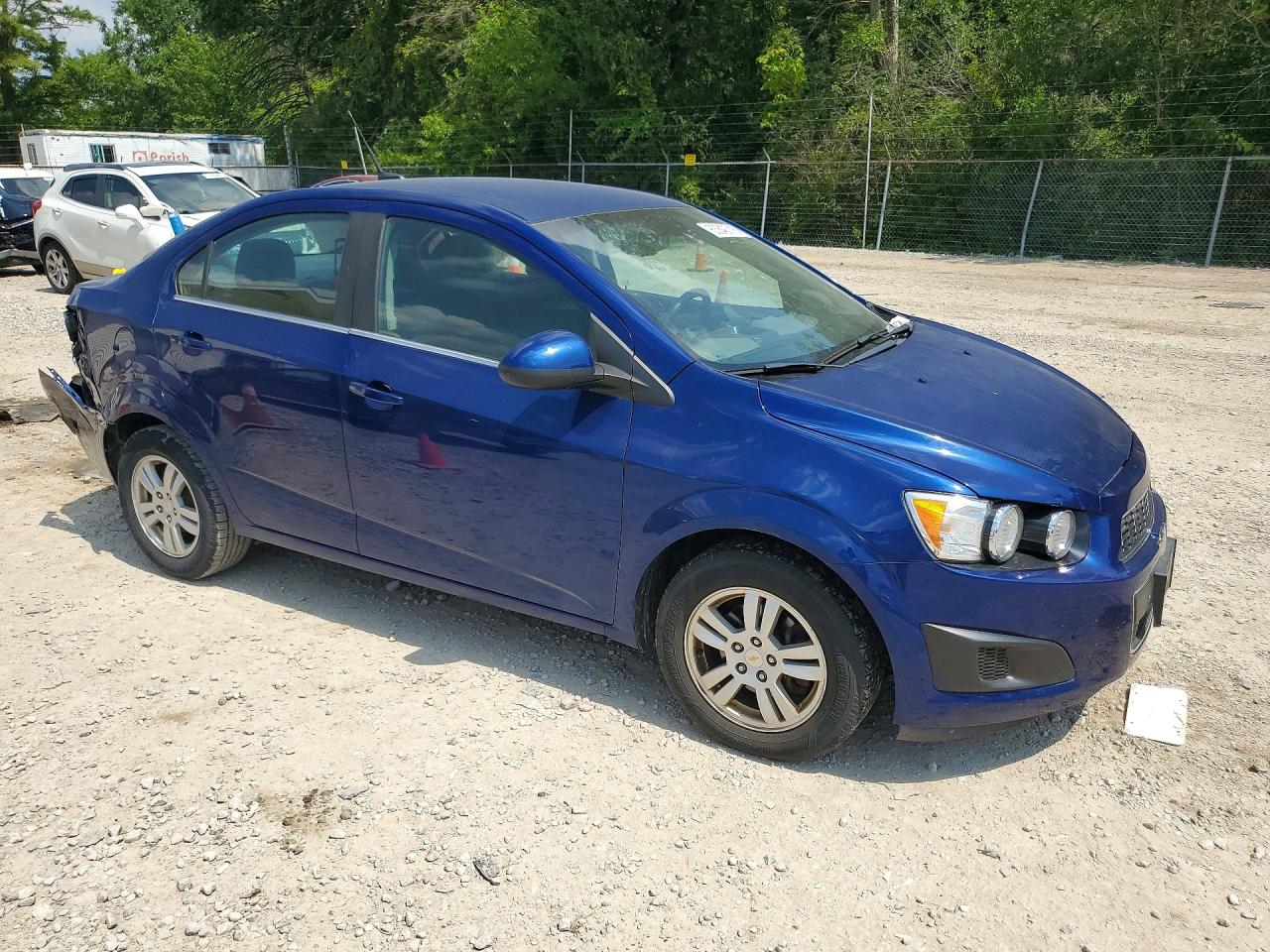 2012 Chevrolet Sonic Lt Blue vin: 1G1JC5SH9C4205673