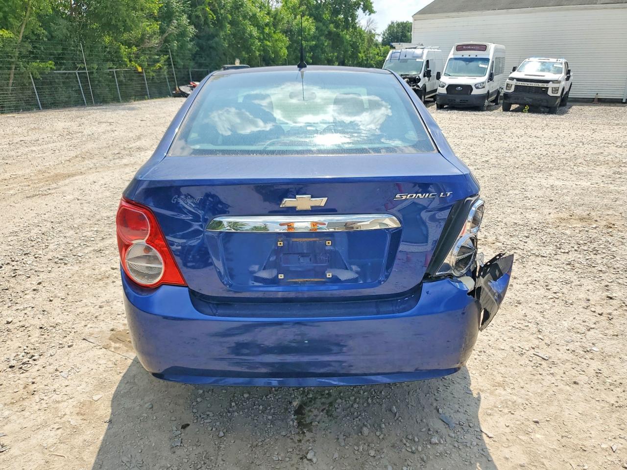 2012 Chevrolet Sonic Lt Blue vin: 1G1JC5SH9C4205673