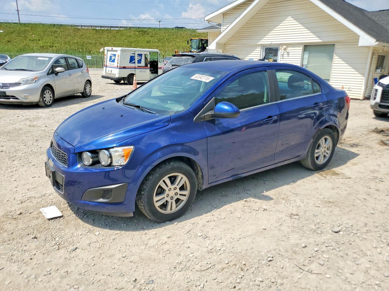 2012 Chevrolet Sonic Lt Blue vin: 1G1JC5SH9C4205673