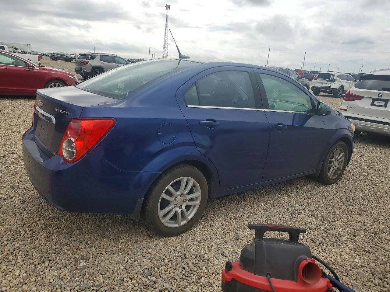 2013 Chevrolet Sonic Blue vin: 1G1JC5SH9D4128661