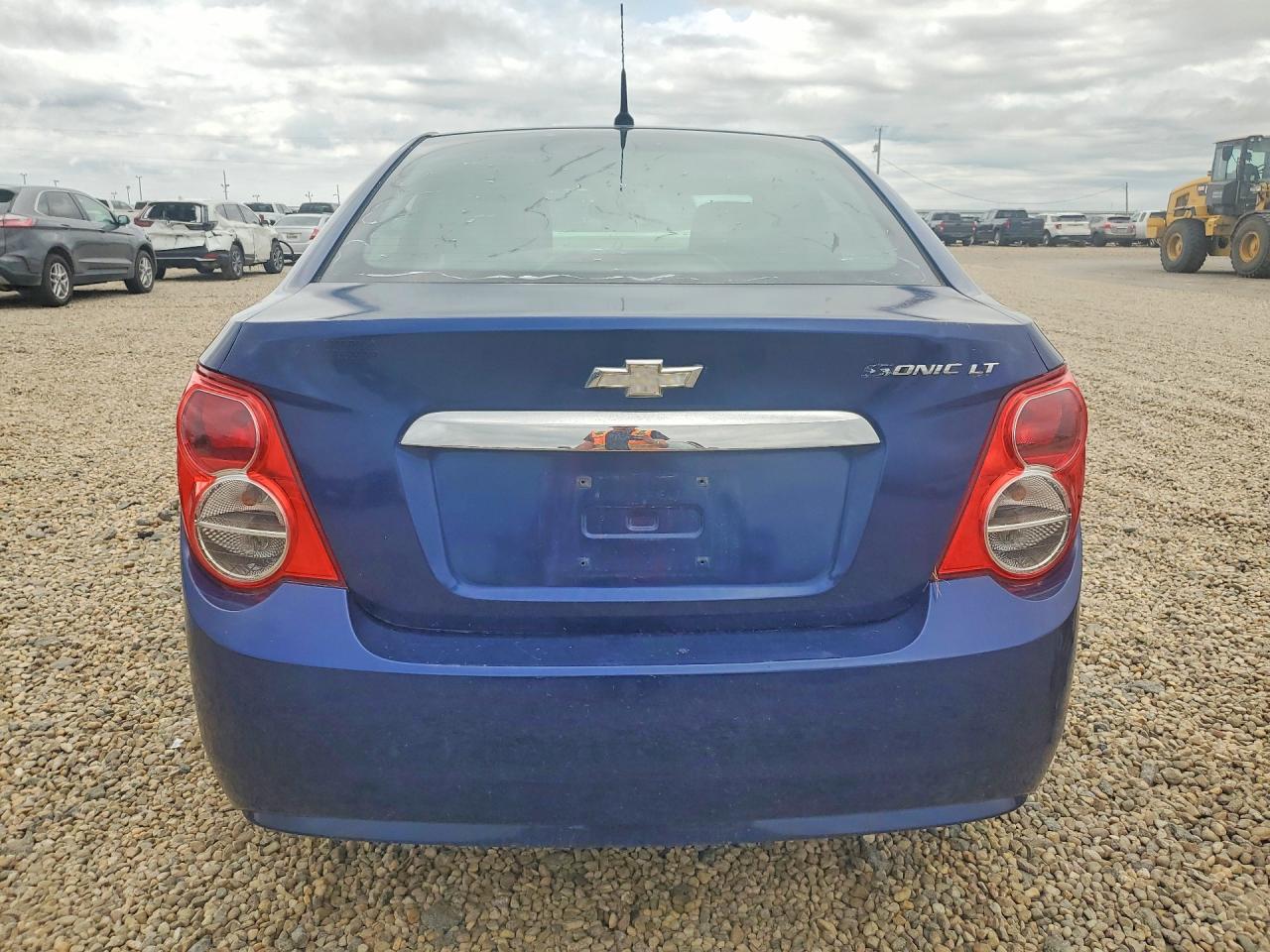 2013 Chevrolet Sonic Blue vin: 1G1JC5SH9D4128661