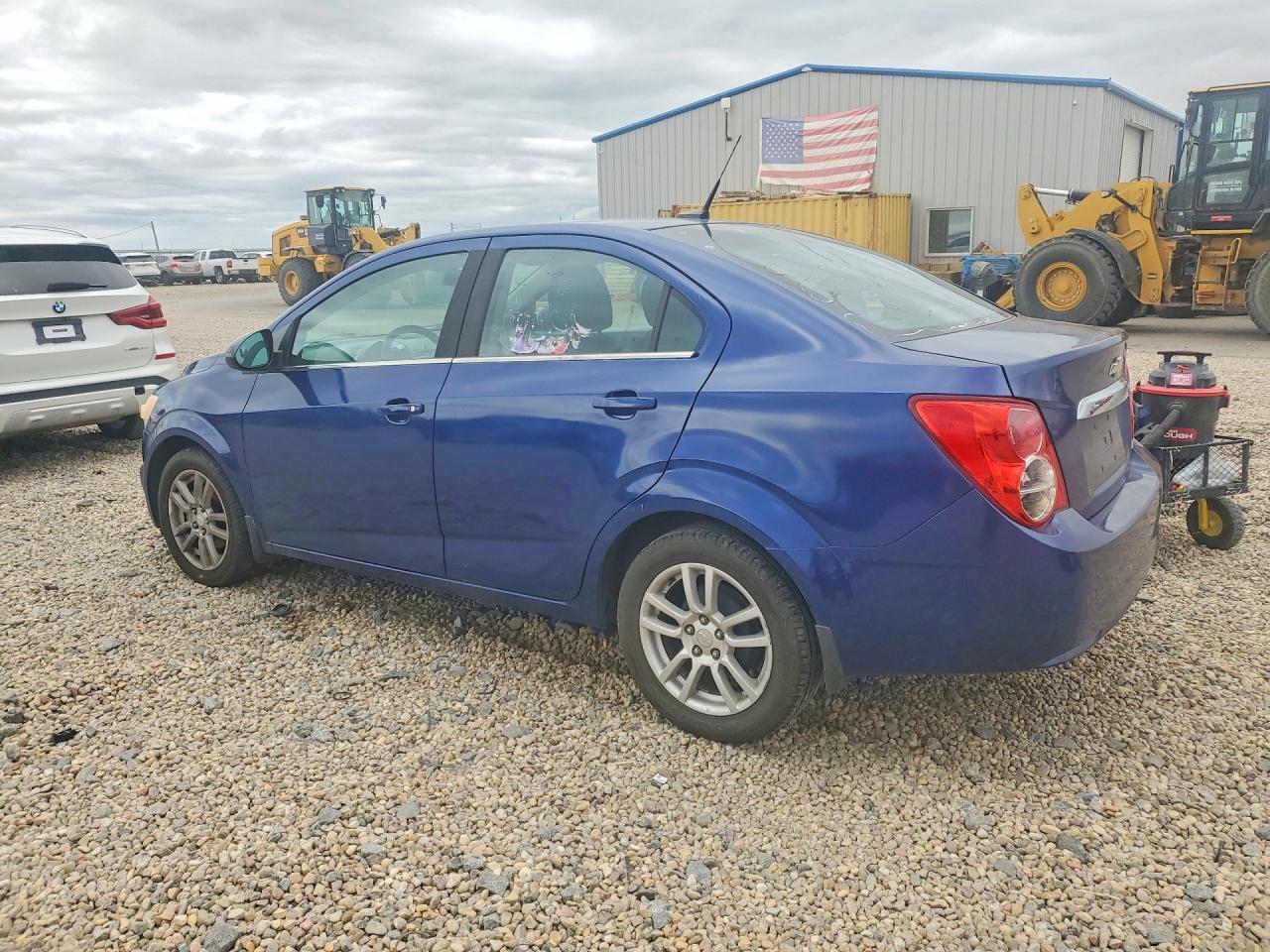 2013 Chevrolet Sonic Blue vin: 1G1JC5SH9D4128661