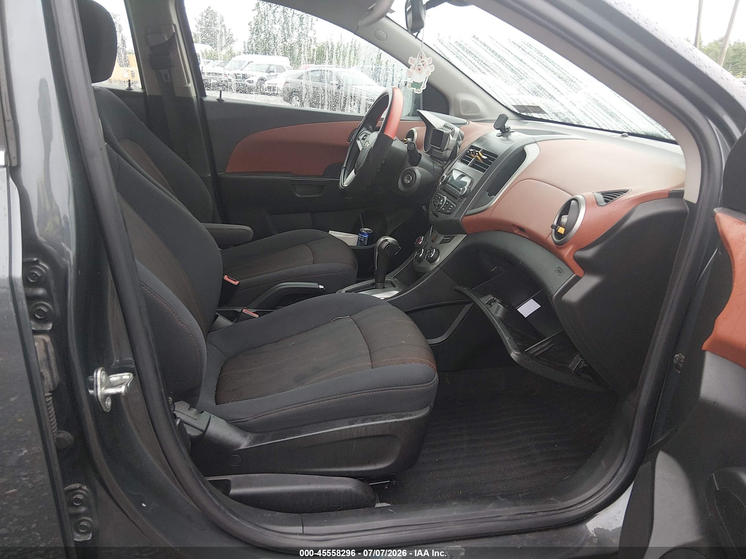 2013 Chevrolet Sonic Lt Auto Blue vin: 1G1JC5SH9D4169324