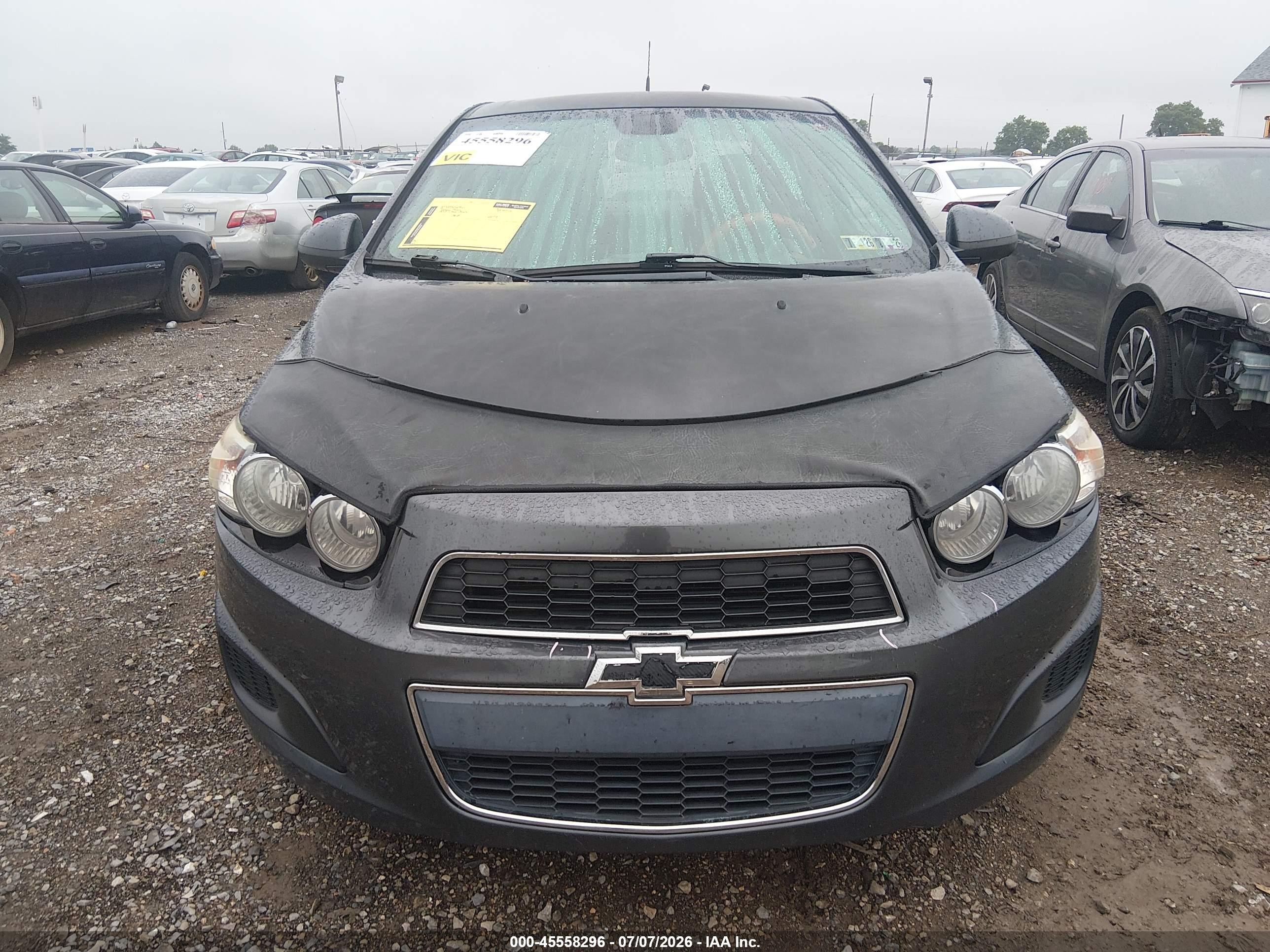 2013 Chevrolet Sonic Lt Auto Blue vin: 1G1JC5SH9D4169324