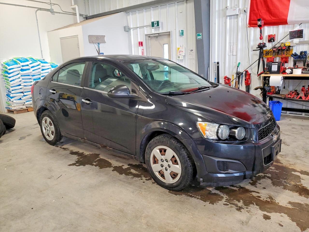 2014 Chevrolet Sonic Lt Black vin: 1G1JC5SH9E4115071