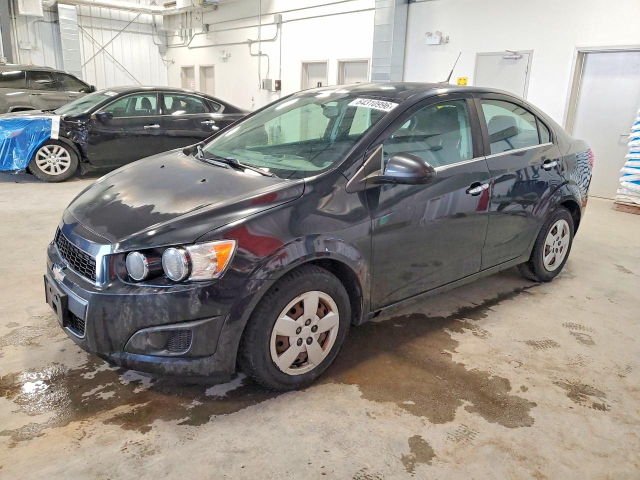 2014 Chevrolet Sonic Lt Черный vin: 1G1JC5SH9E4115071