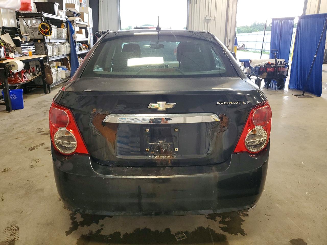 2014 Chevrolet Sonic Lt Black vin: 1G1JC5SH9E4115071