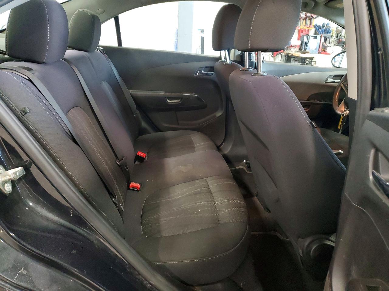 2014 Chevrolet Sonic Lt Black vin: 1G1JC5SH9E4115071