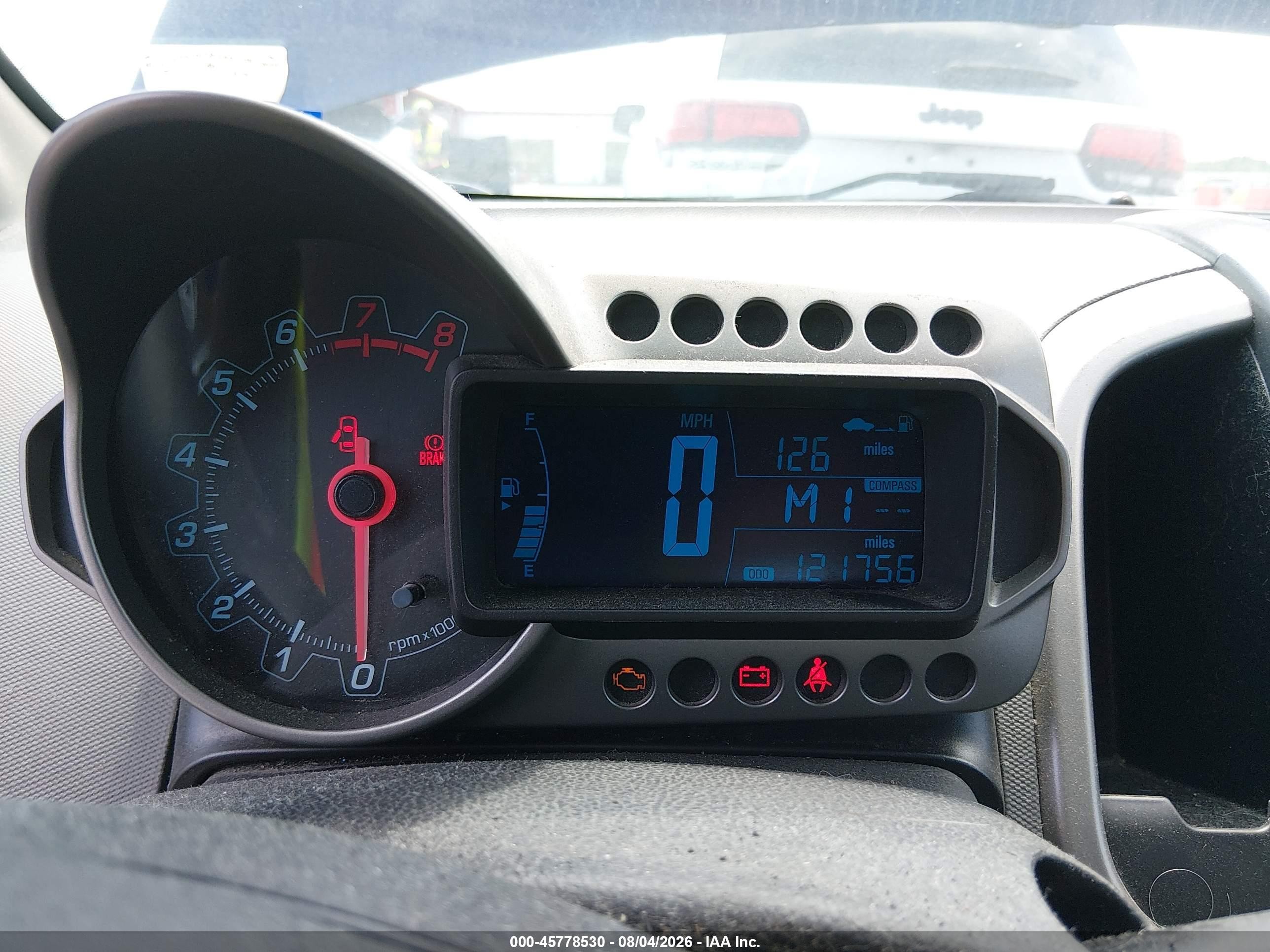 2014 Chevrolet Sonic Lt Auto Синий vin: 1G1JC5SH9E4143520