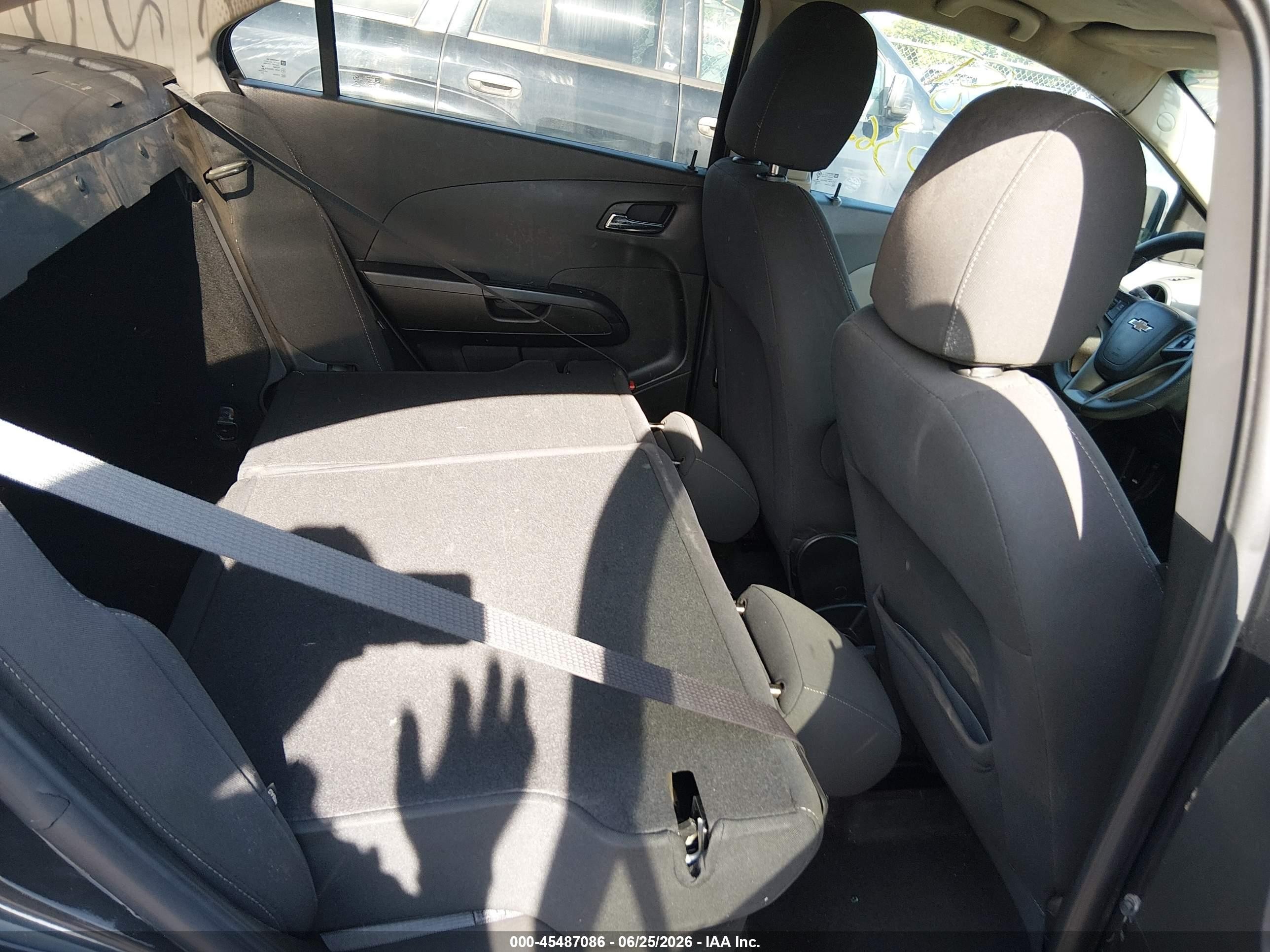 2014 Chevrolet Sonic Lt Auto Gray vin: 1G1JC5SH9E4188537