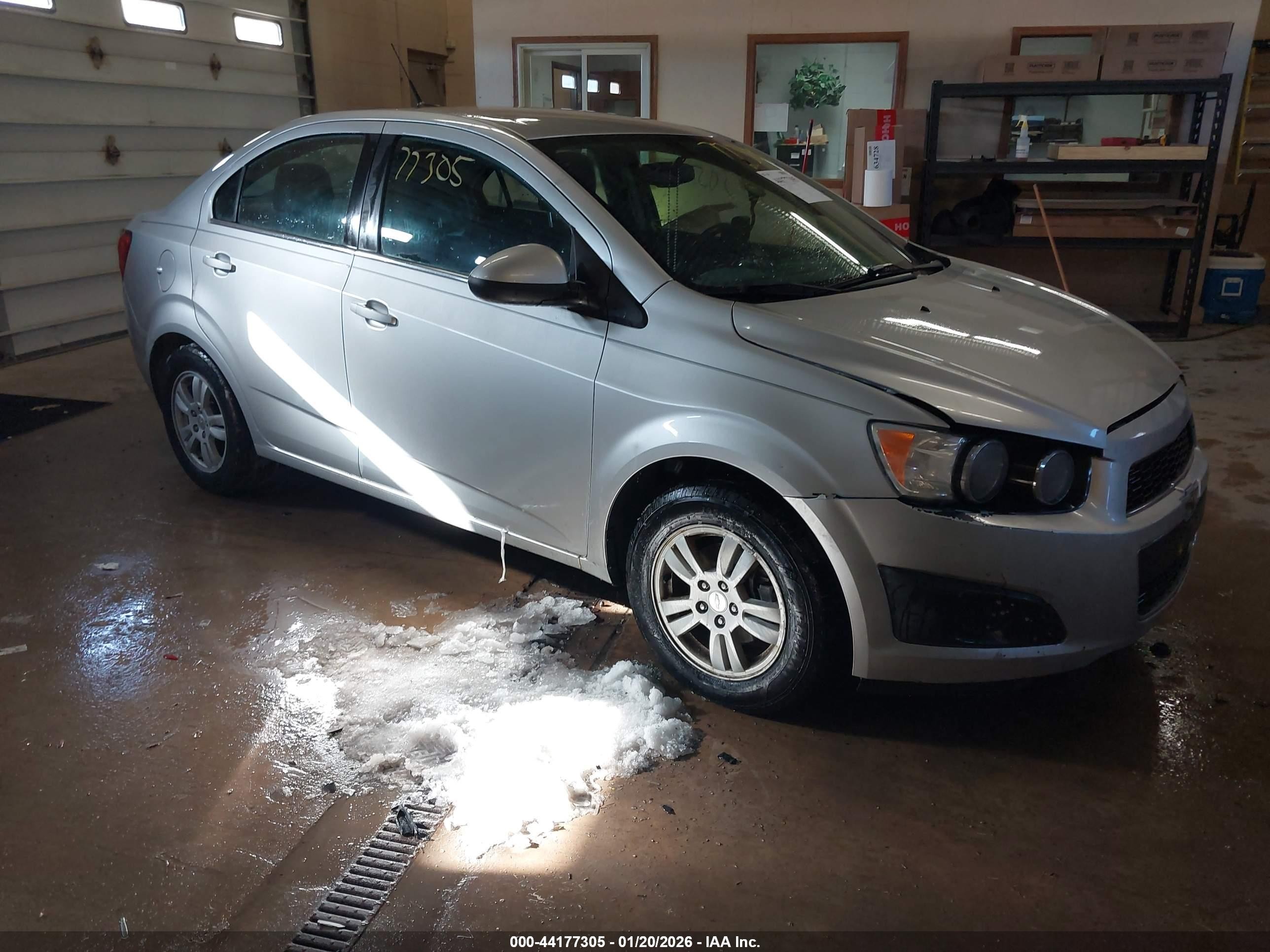 2014 Chevrolet Sonic Lt Auto Gray vin: 1G1JC5SH9E4194984