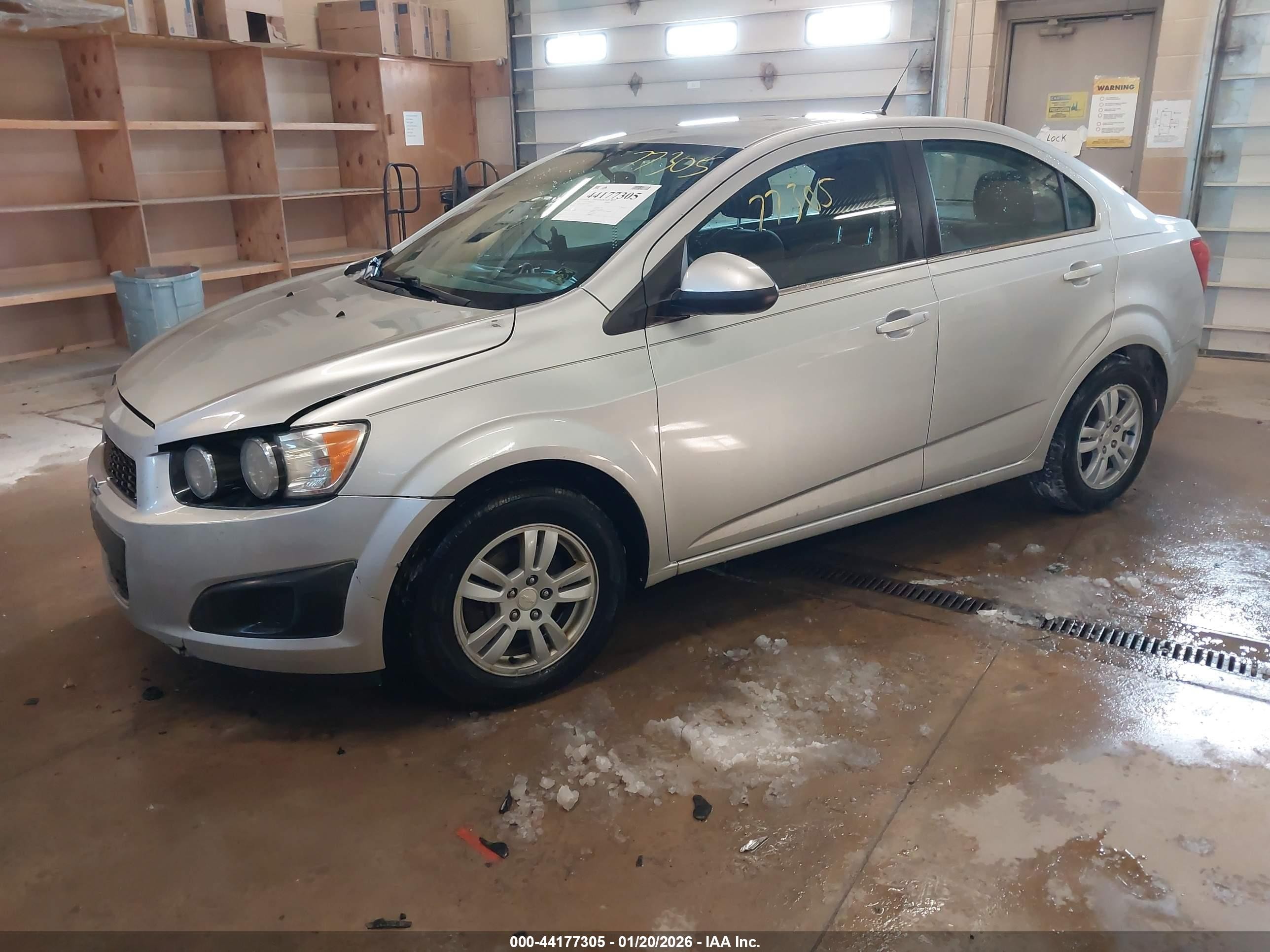 2014 Chevrolet Sonic Lt Auto Gray vin: 1G1JC5SH9E4194984