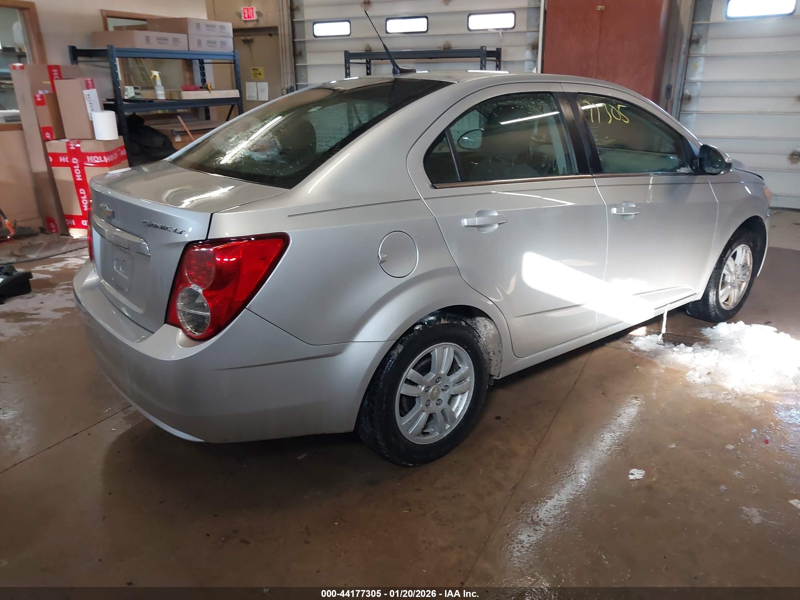 2014 Chevrolet Sonic Lt Auto Gray vin: 1G1JC5SH9E4194984