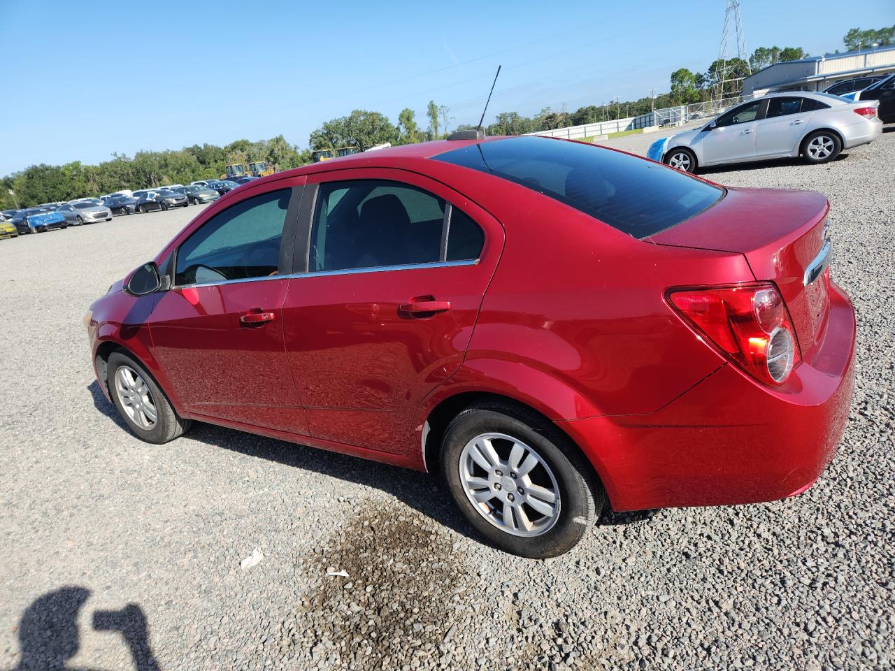 2015 Chevrolet Sonic Lt Красный vin: 1G1JC5SH9F4117680