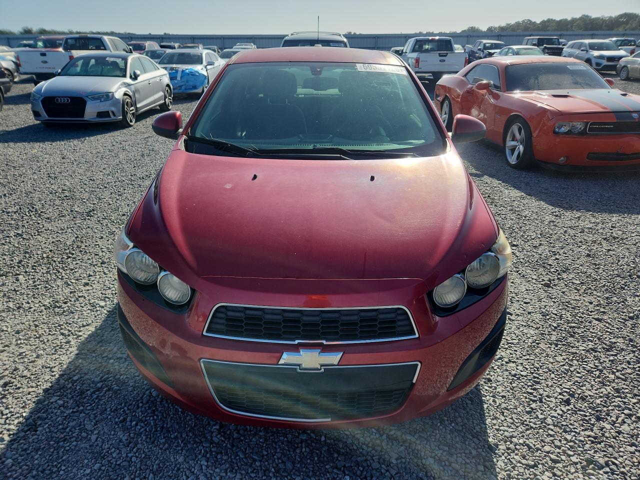 2015 Chevrolet Sonic Lt Красный vin: 1G1JC5SH9F4117680