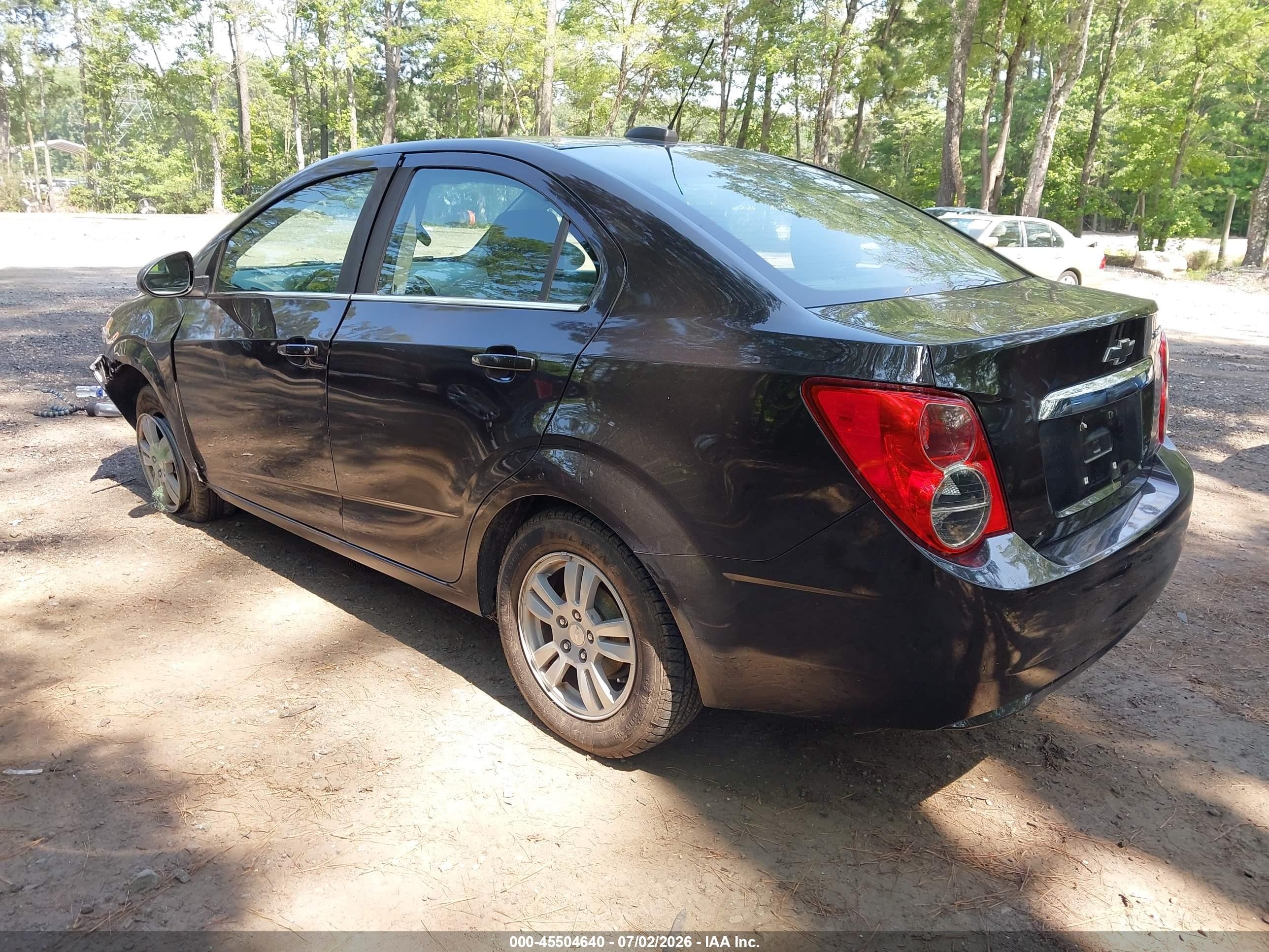 2015 Chevrolet Sonic Lt Auto Gray vin: 1G1JC5SH9F4140425