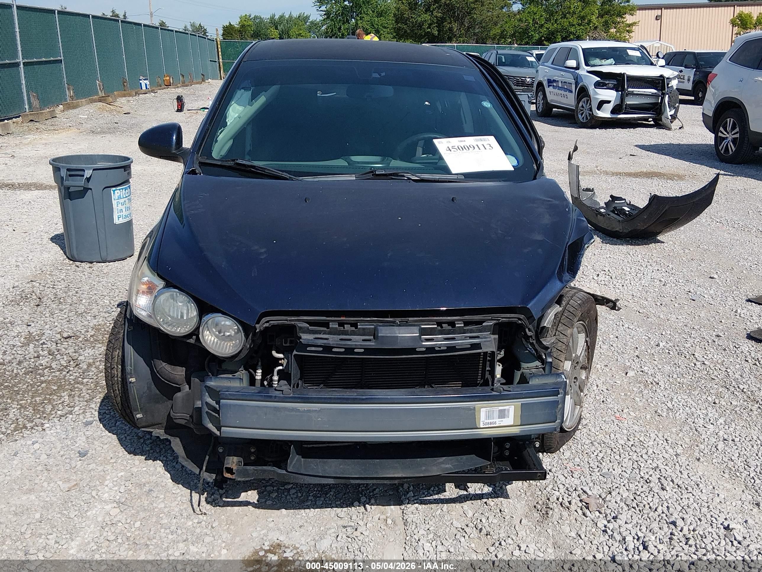 2015 Chevrolet Sonic Lt Auto Blue vin: 1G1JC5SH9F4170413