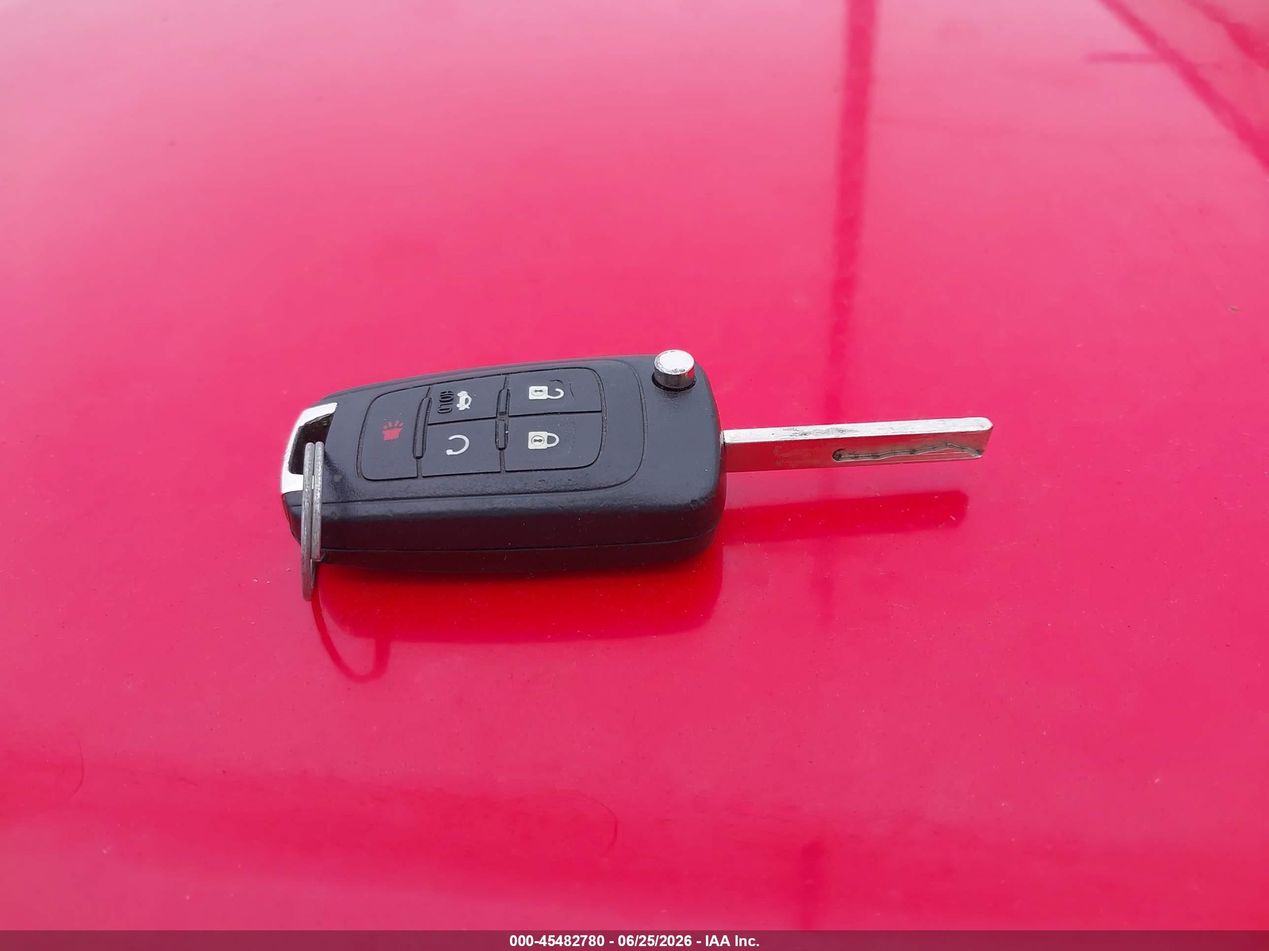 2015 Chevrolet Sonic Lt Auto Red vin: 1G1JC5SH9F4183856