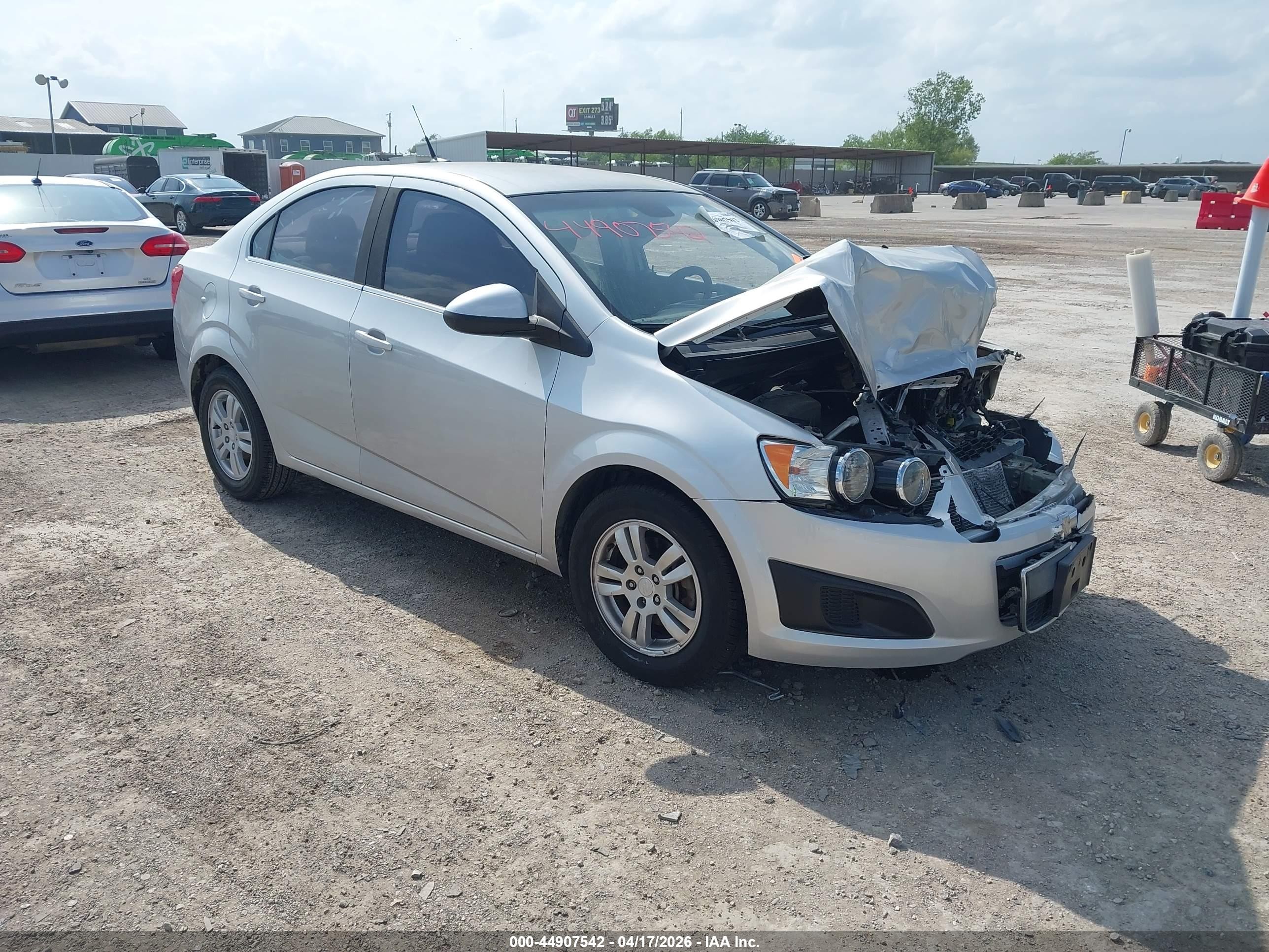 2012 Chevrolet Sonic 2lt Green vin: 1G1JC5SHXC4232333