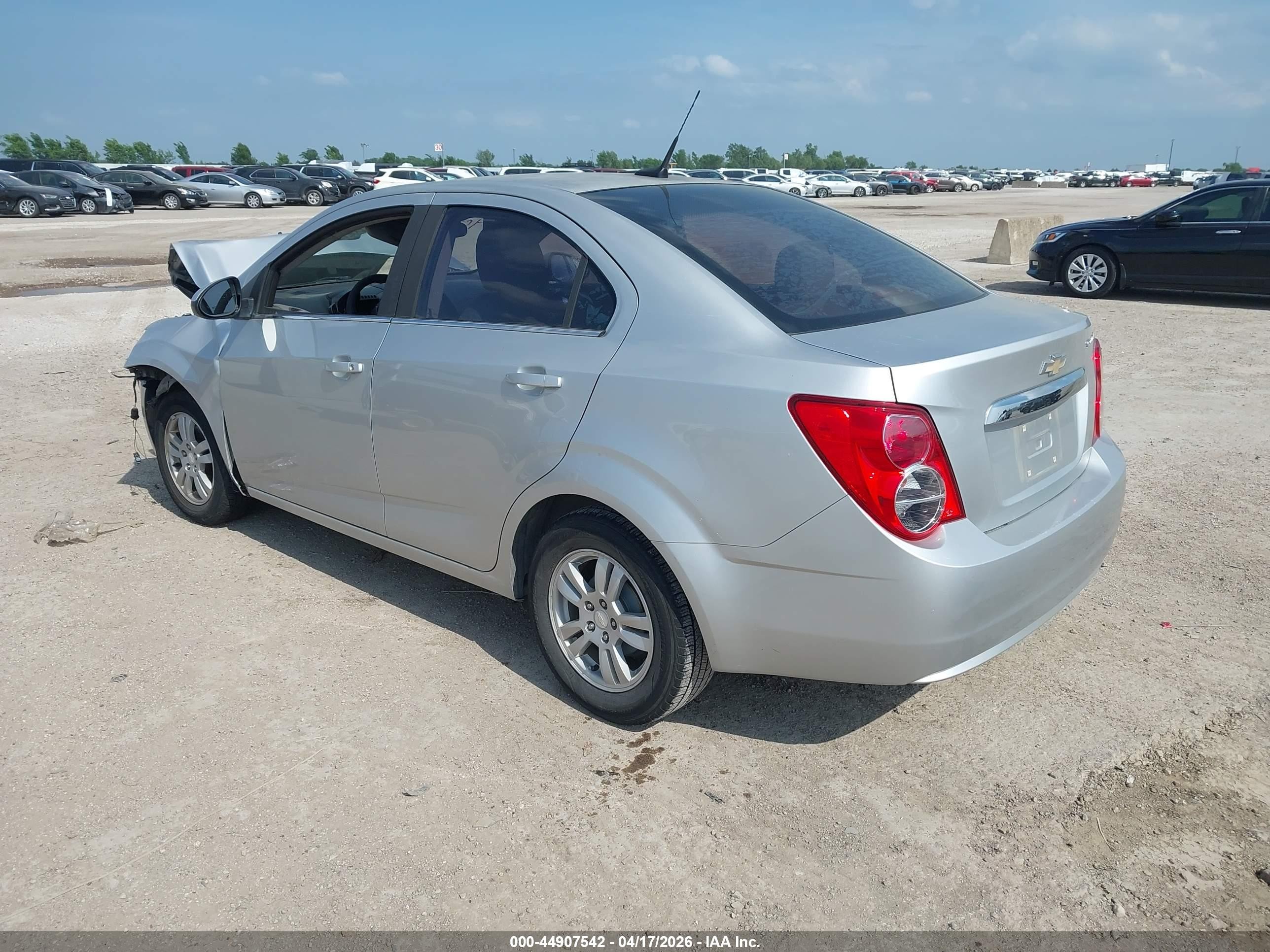 2012 Chevrolet Sonic 2lt Green vin: 1G1JC5SHXC4232333