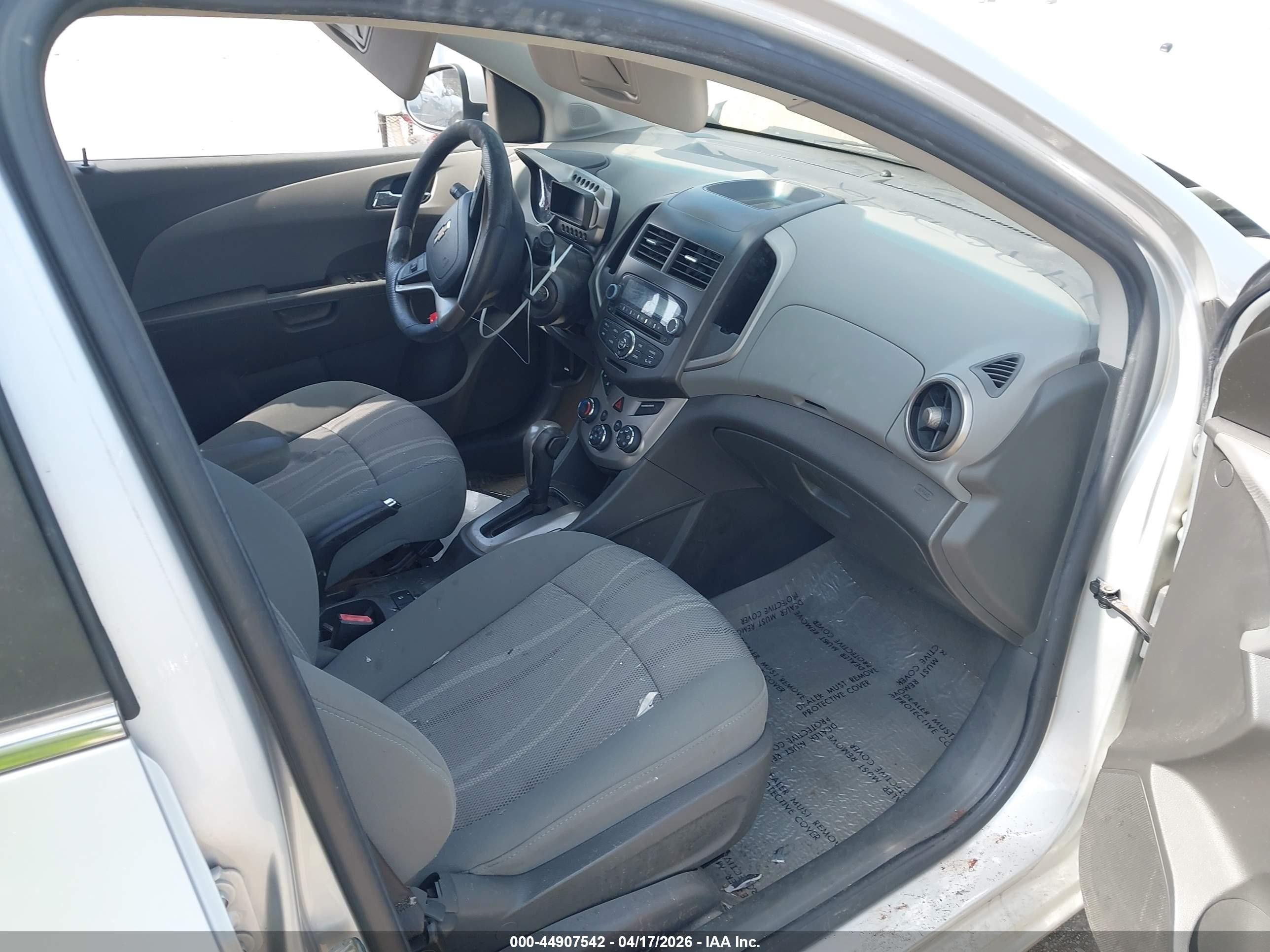 2012 Chevrolet Sonic 2lt Green vin: 1G1JC5SHXC4232333