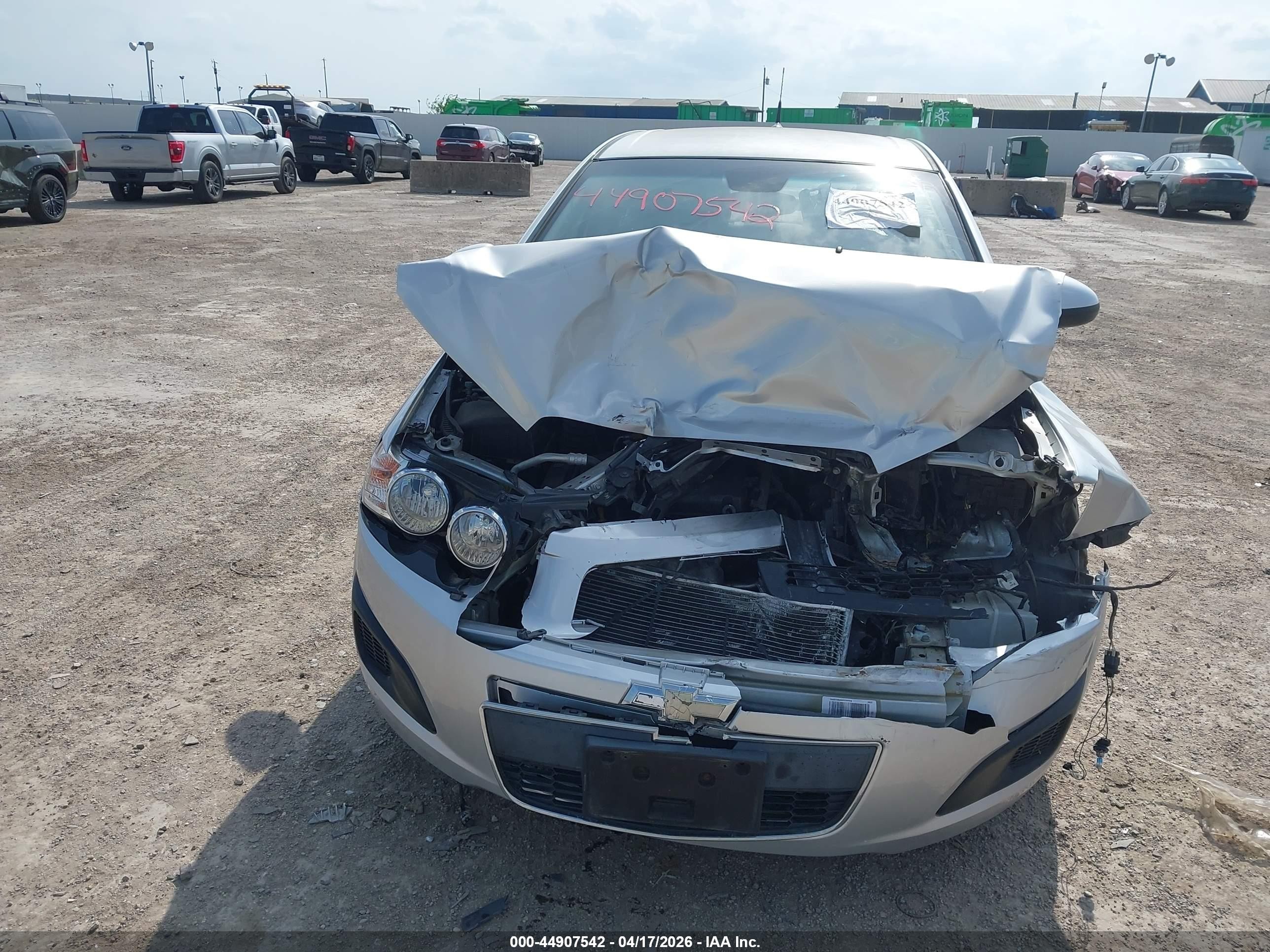 2012 Chevrolet Sonic 2lt Green vin: 1G1JC5SHXC4232333