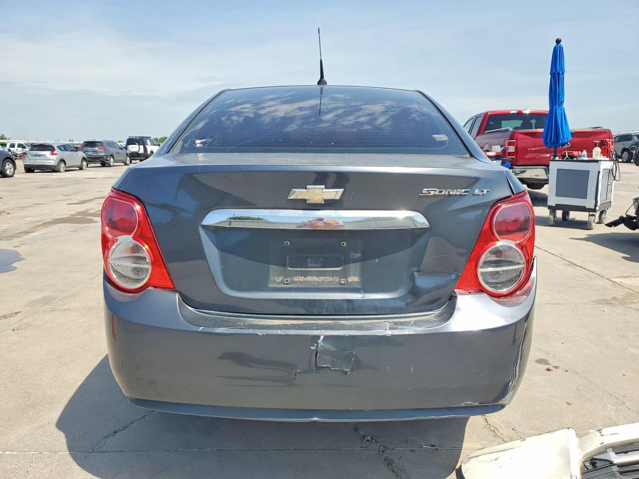 2013 Chevrolet Sonic Lt Charcoal vin: 1G1JC5SHXD4172636