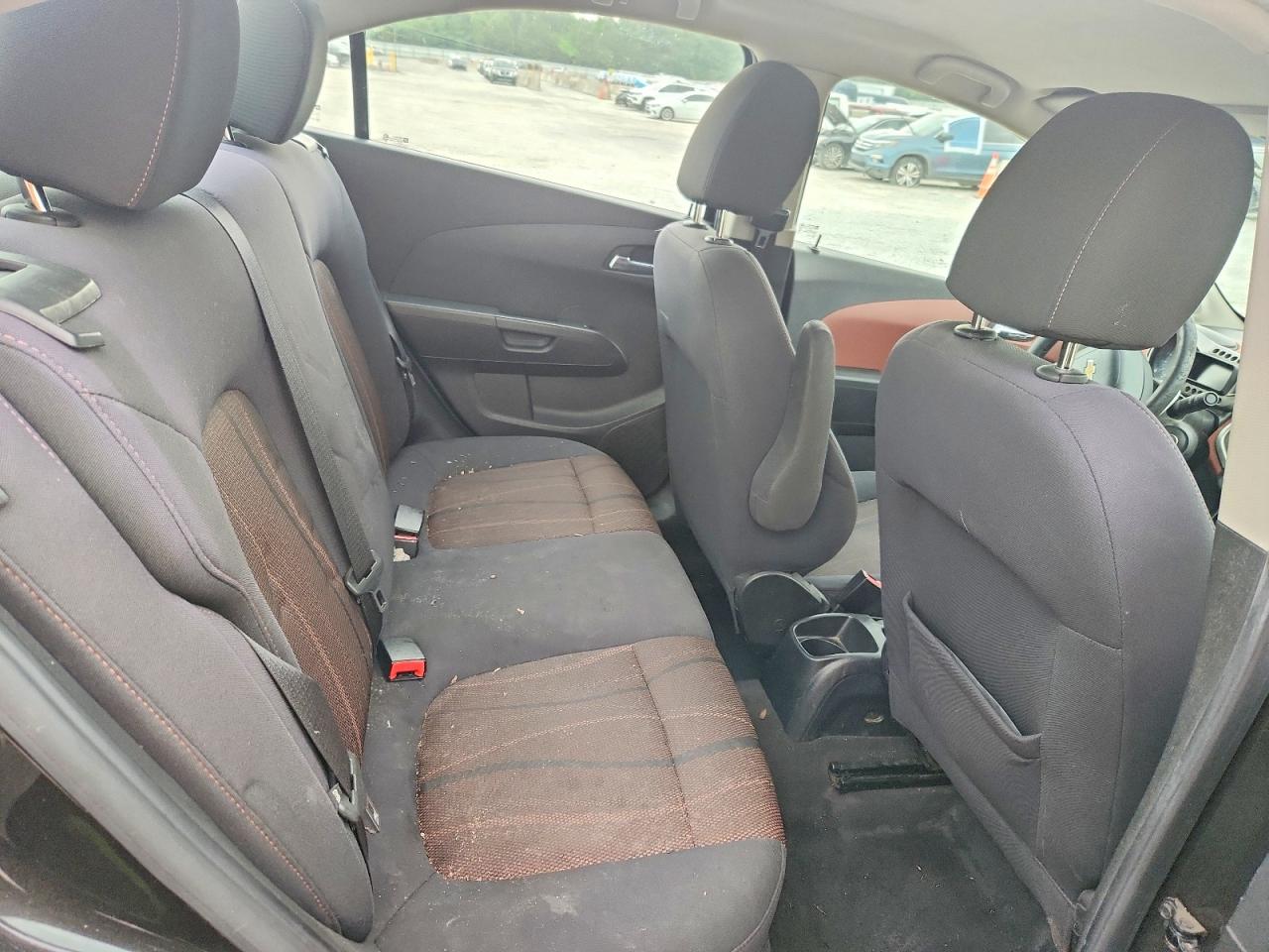 2013 Chevrolet Sonic Lt Brown vin: 1G1JC5SHXD4187444