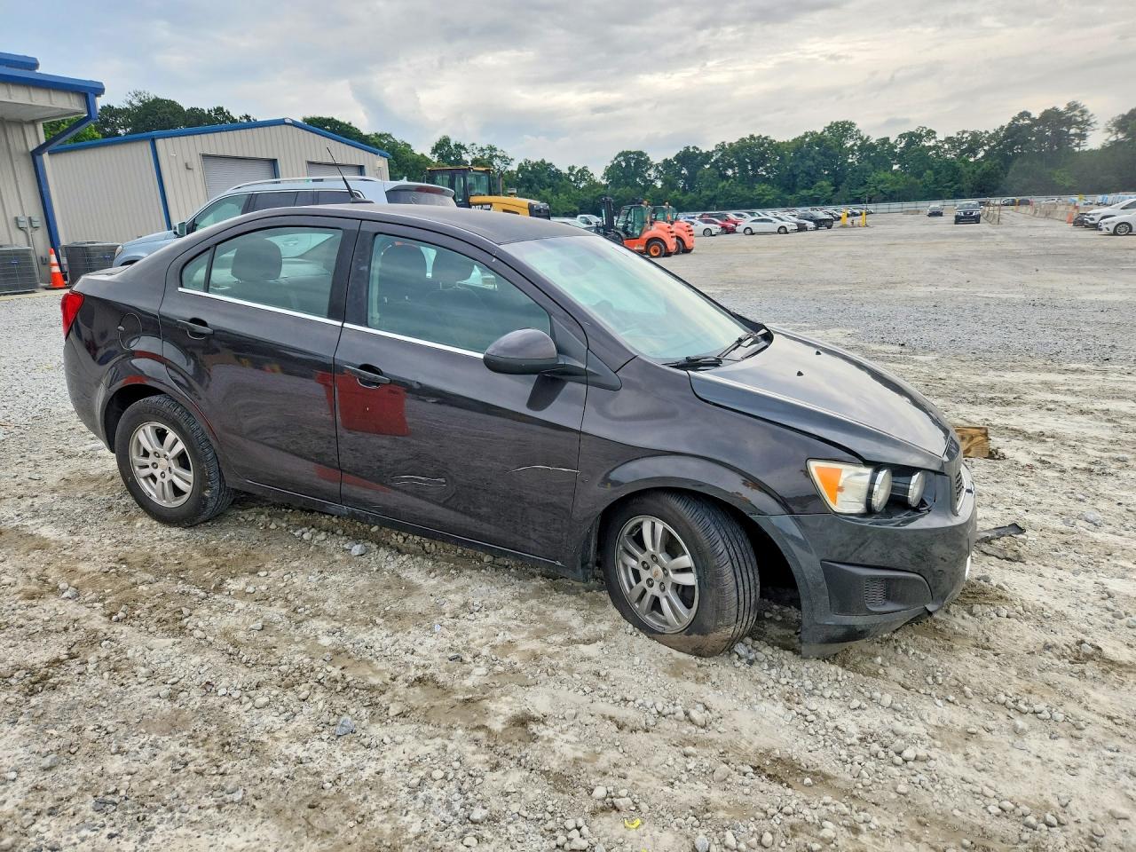 2013 Chevrolet Sonic Lt Brown vin: 1G1JC5SHXD4187444