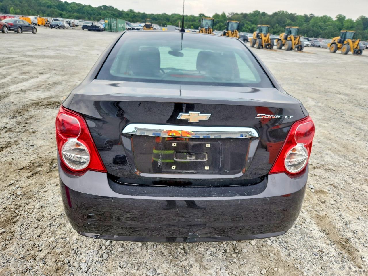 2013 Chevrolet Sonic Lt Brown vin: 1G1JC5SHXD4187444