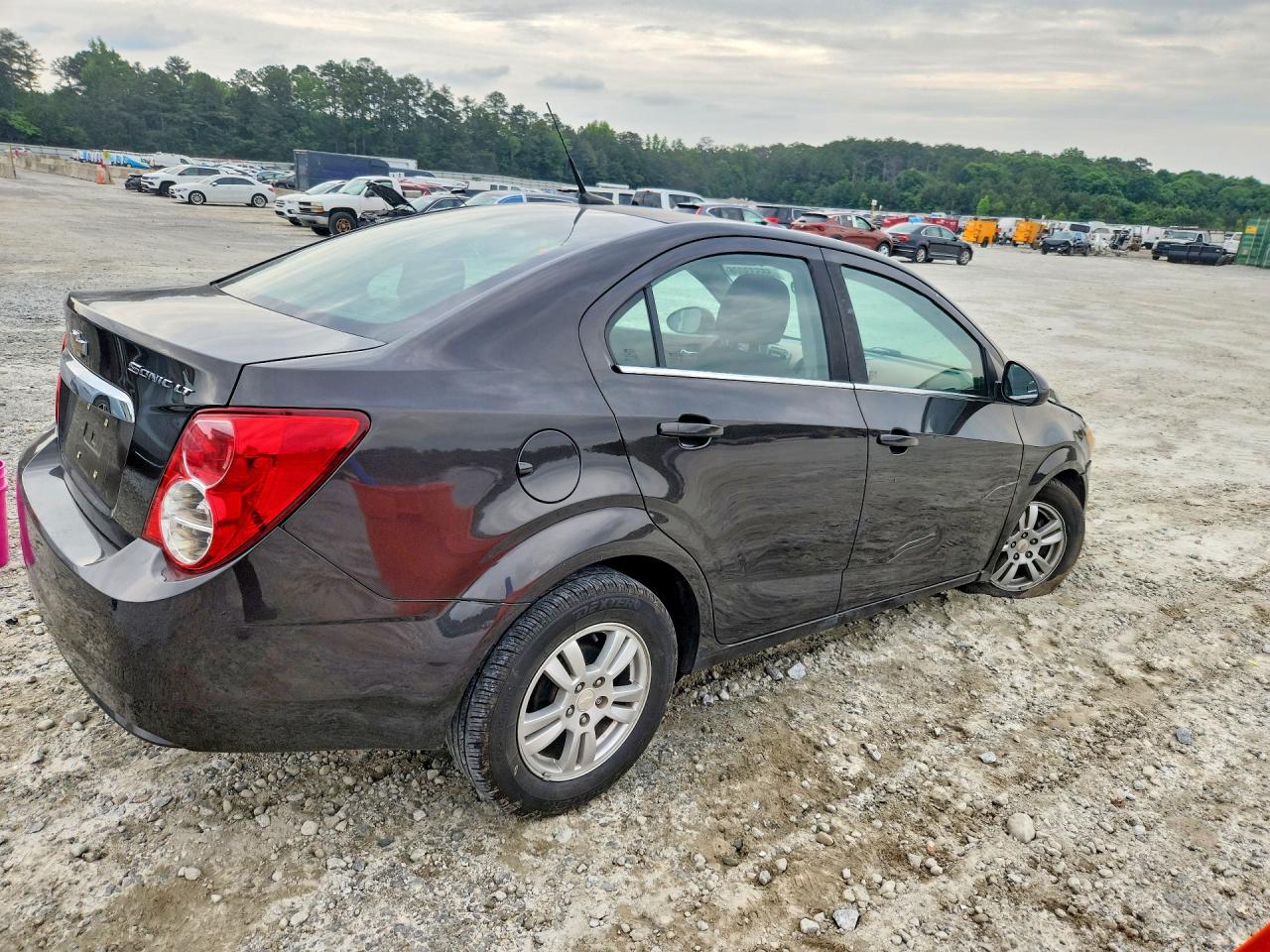 2013 Chevrolet Sonic Lt Brown vin: 1G1JC5SHXD4187444
