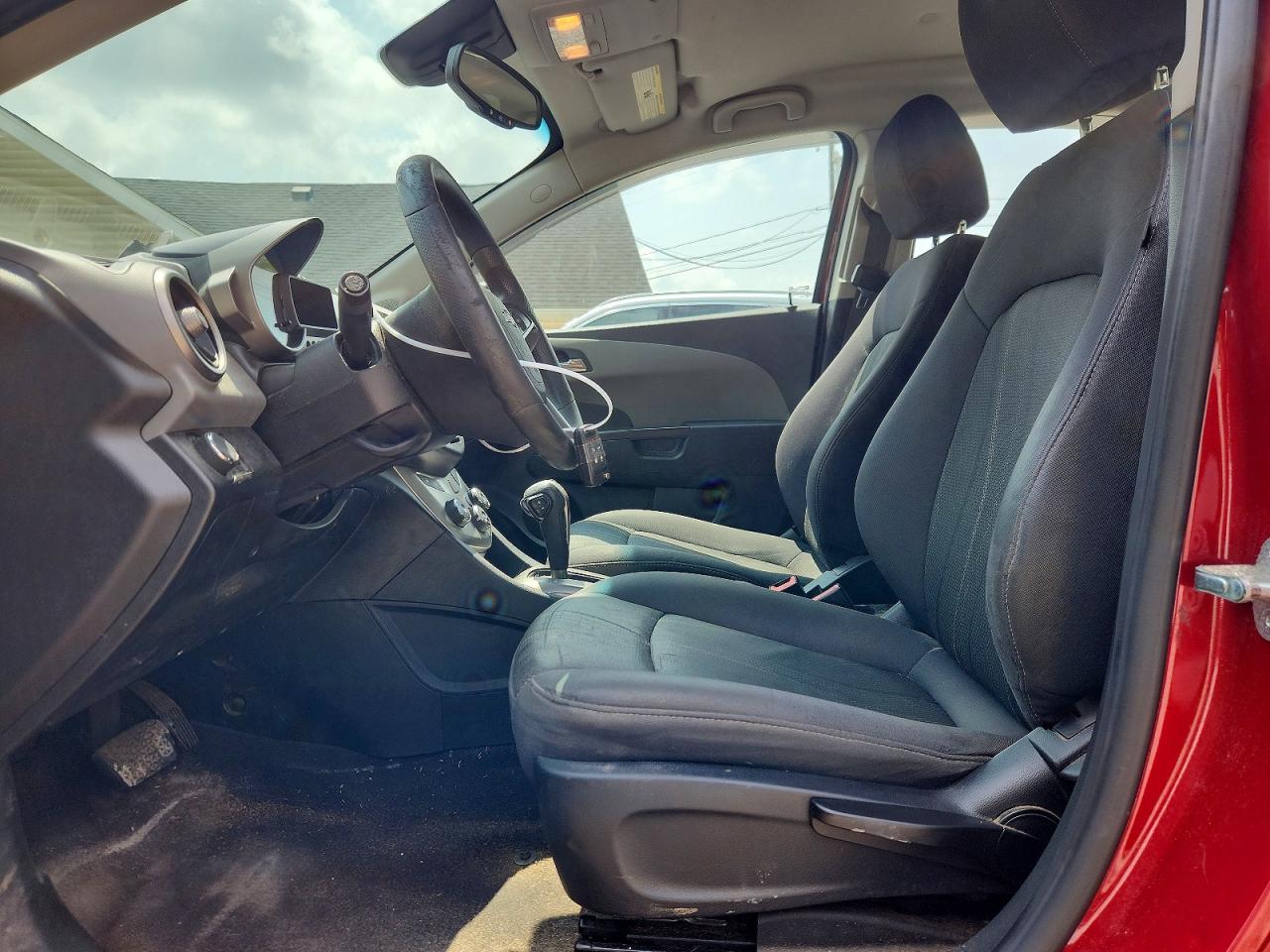 2013 Chevrolet Sonic Lt Red vin: 1G1JC5SHXD4249909