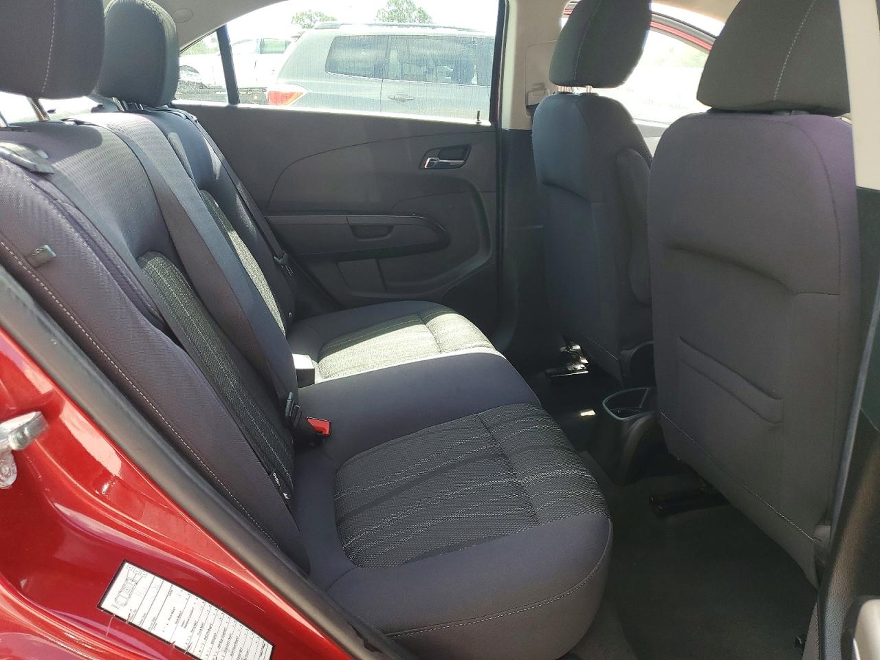 2014 Chevrolet Sonic Lt Красный vin: 1G1JC5SHXE4101793